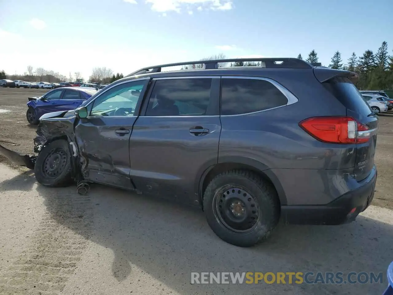 2 fotografías del automóvil dañado 4S4WMAPD2L3475208 SUBARU ASCENT 2020