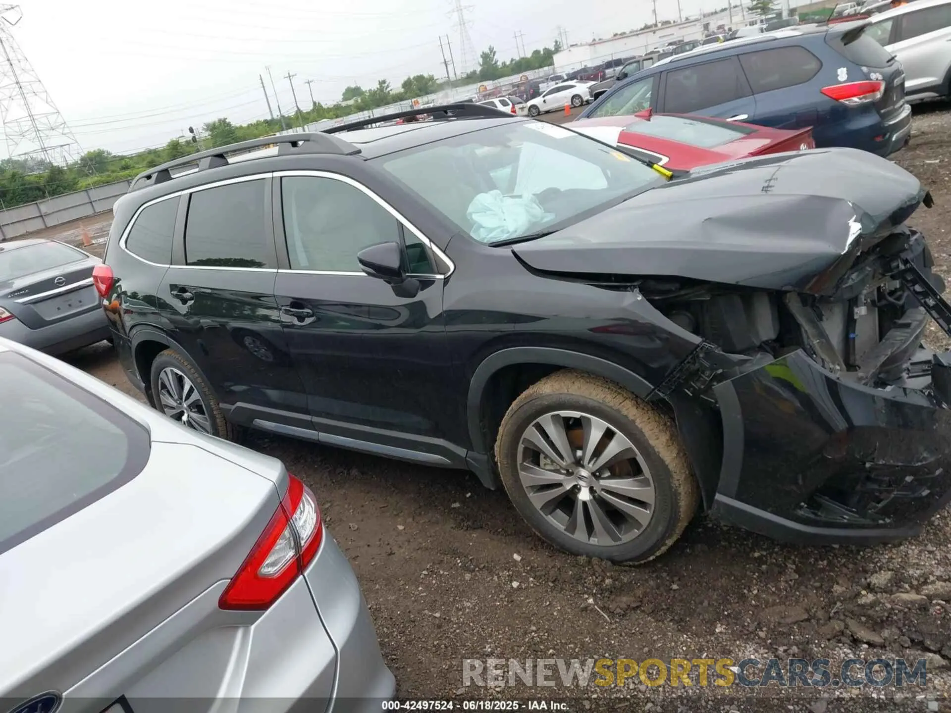 14 fotografías del automóvil dañado 4S4WMAPD4L3480605 SUBARU ASCENT 2020