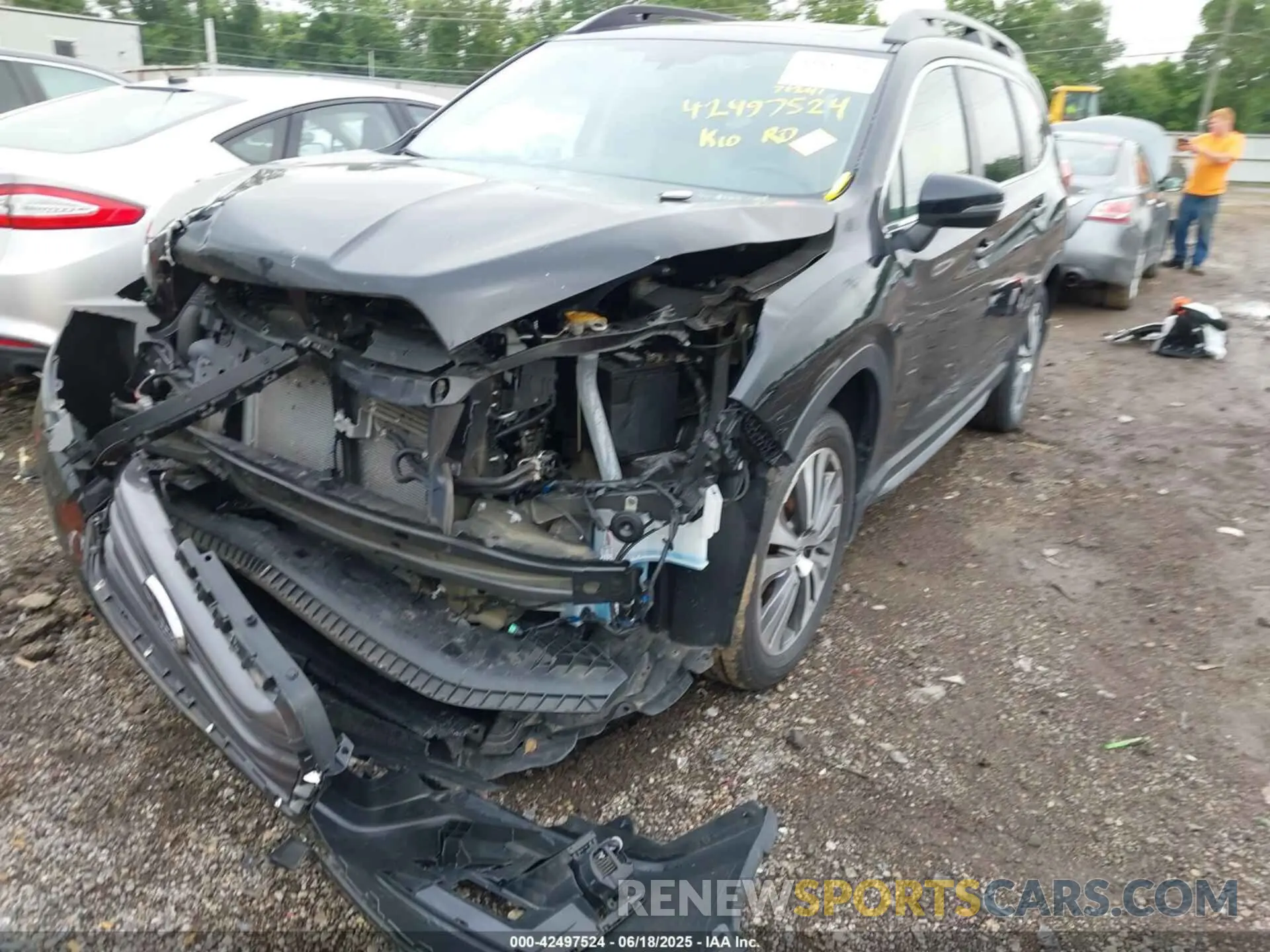 6 fotografías del automóvil dañado 4S4WMAPD4L3480605 SUBARU ASCENT 2020