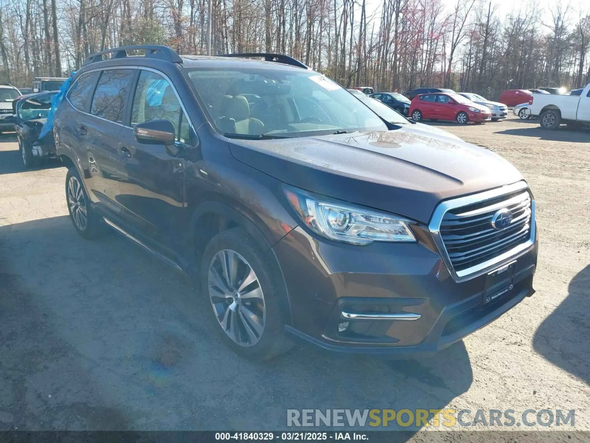 1 fotografías del automóvil dañado 4S4WMAPD5L3402852 SUBARU ASCENT 2020