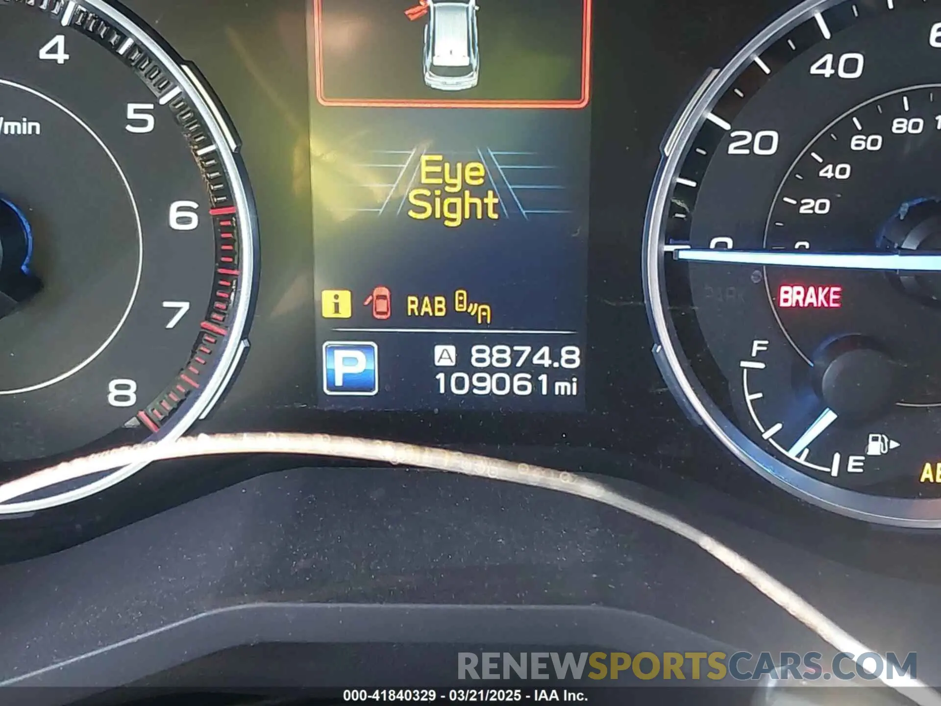 15 fotografías del automóvil dañado 4S4WMAPD5L3402852 SUBARU ASCENT 2020