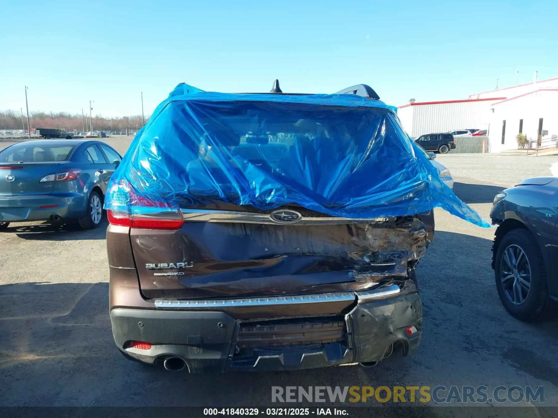 16 fotografías del automóvil dañado 4S4WMAPD5L3402852 SUBARU ASCENT 2020