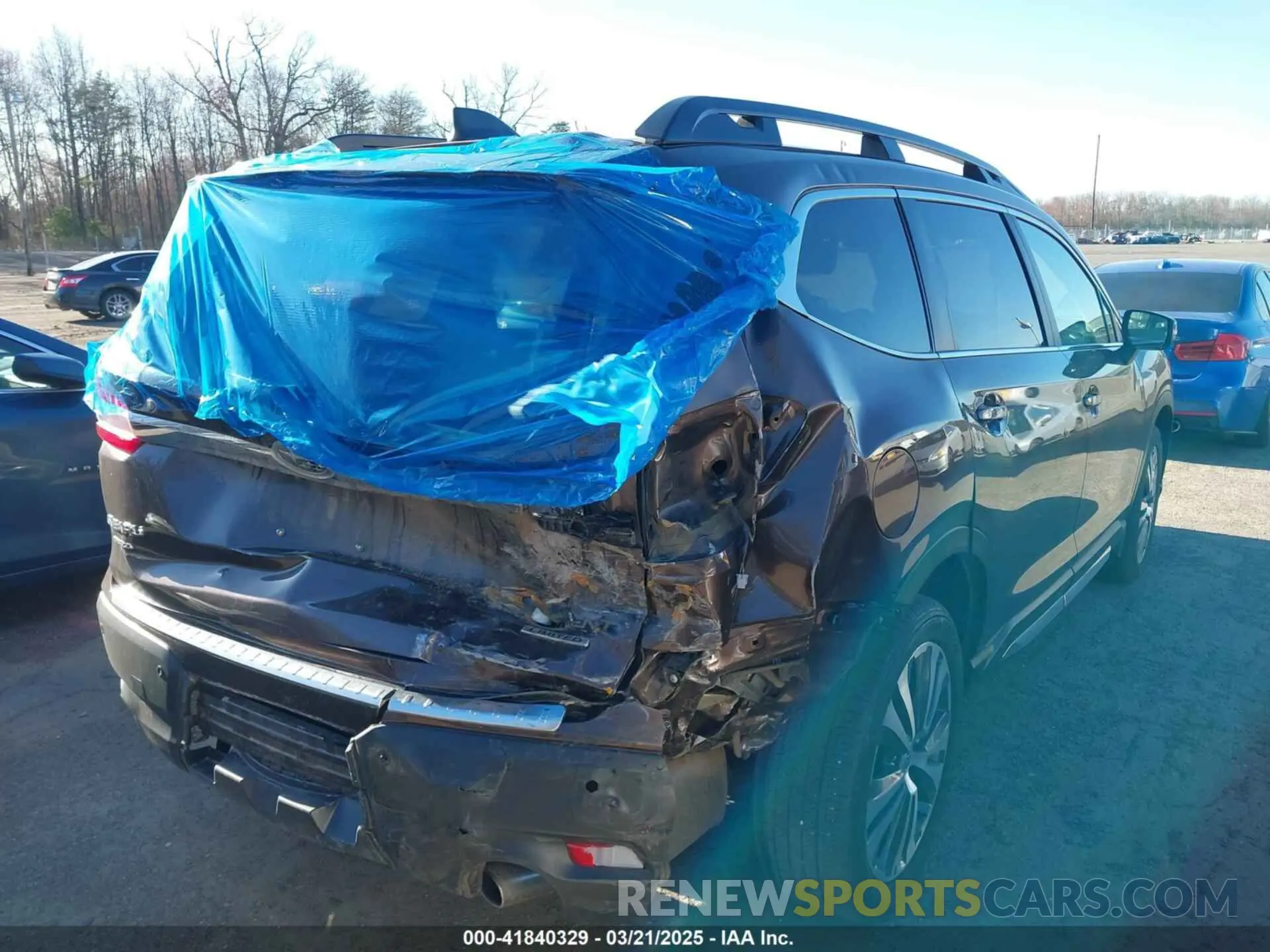 4 fotografías del automóvil dañado 4S4WMAPD5L3402852 SUBARU ASCENT 2020