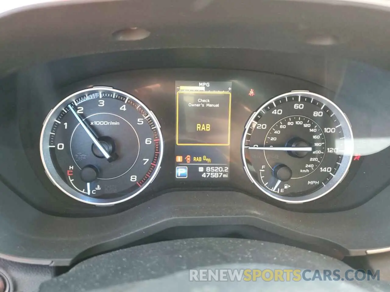 9 fotografías del automóvil dañado 4S4WMAPD6L3451705 SUBARU ASCENT 2020