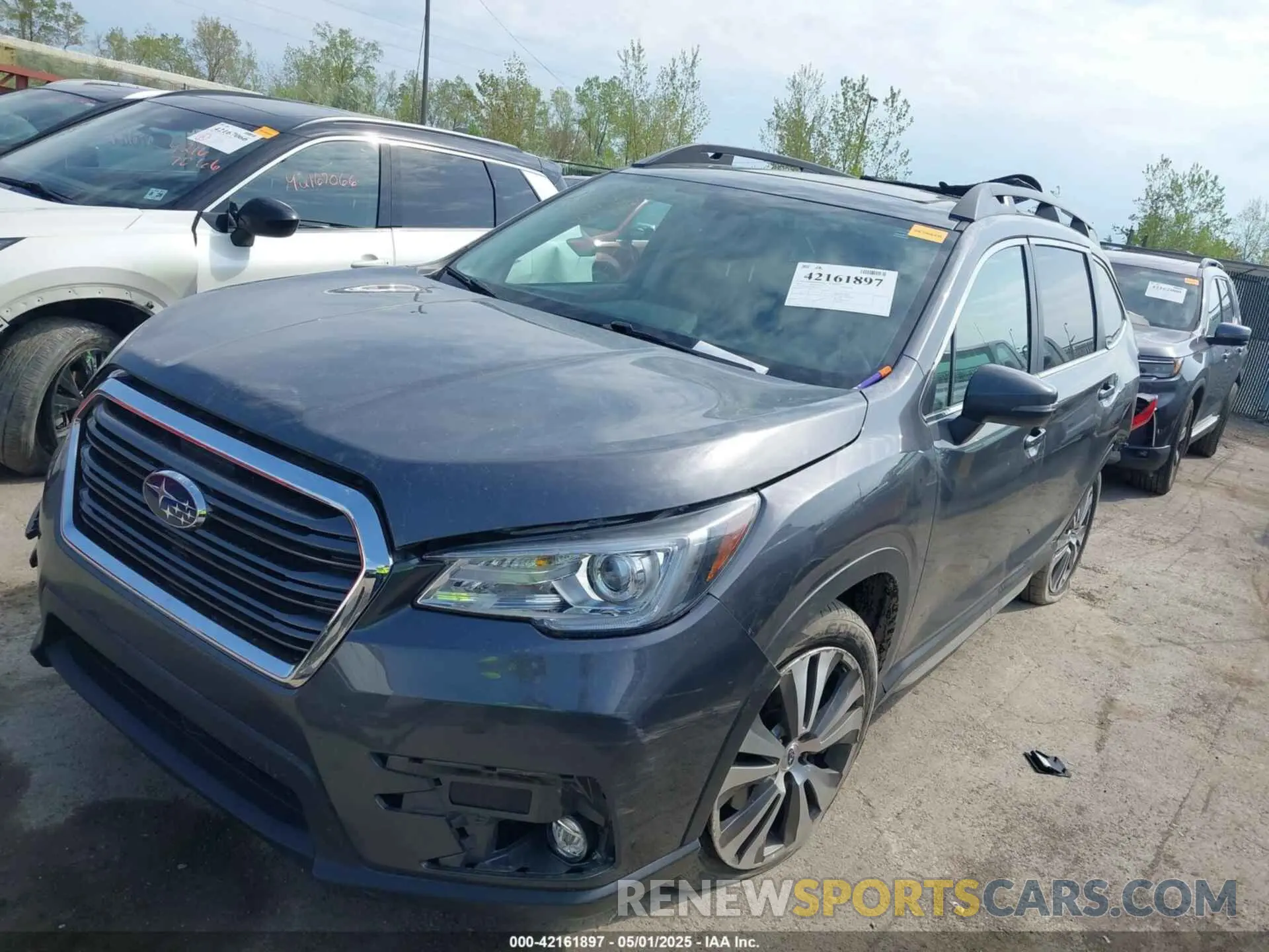2 fotografías del automóvil dañado 4S4WMAPD6L3475132 SUBARU ASCENT 2020