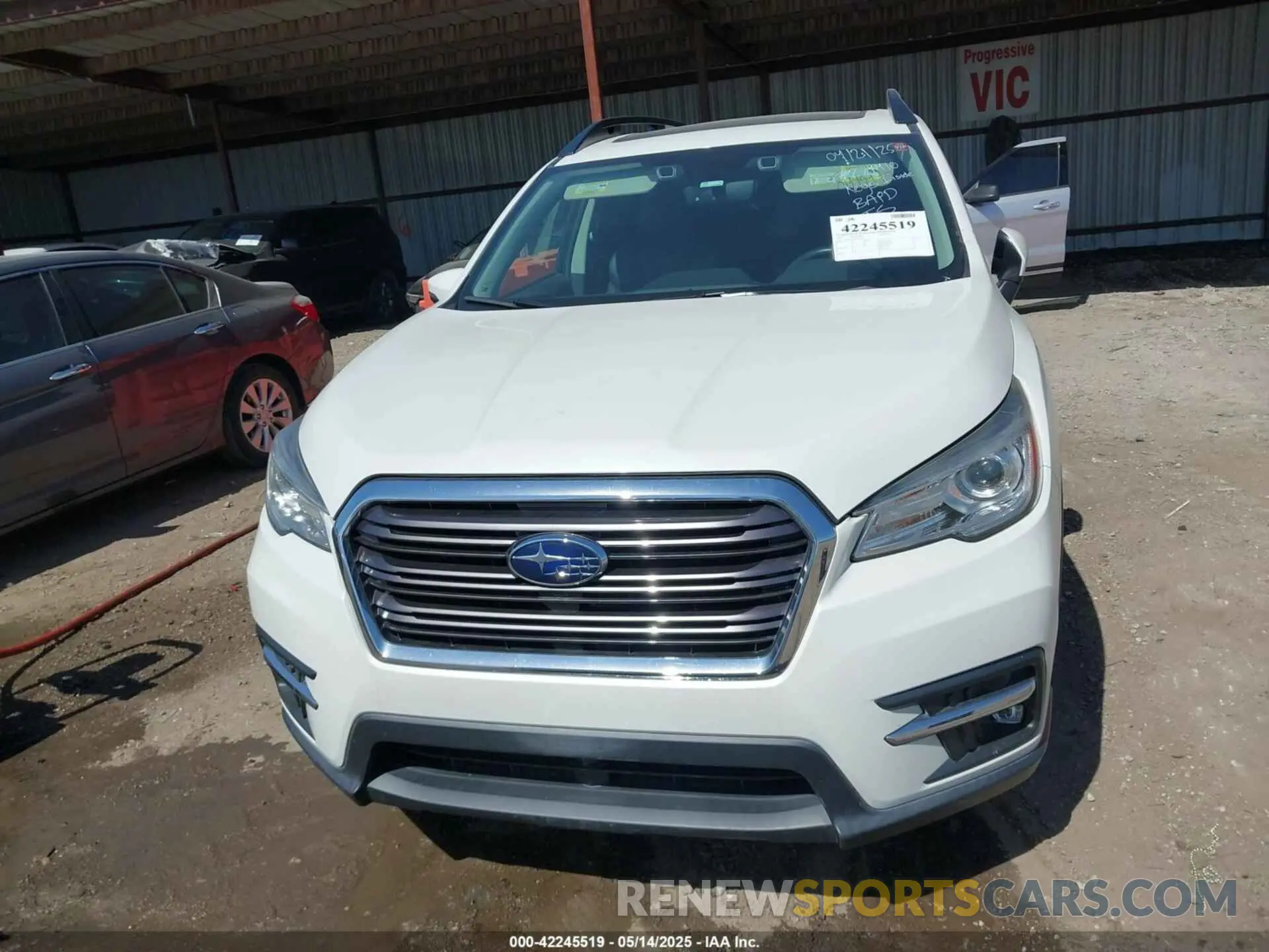 13 fotografías del automóvil dañado 4S4WMAPDXL3421851 SUBARU ASCENT 2020