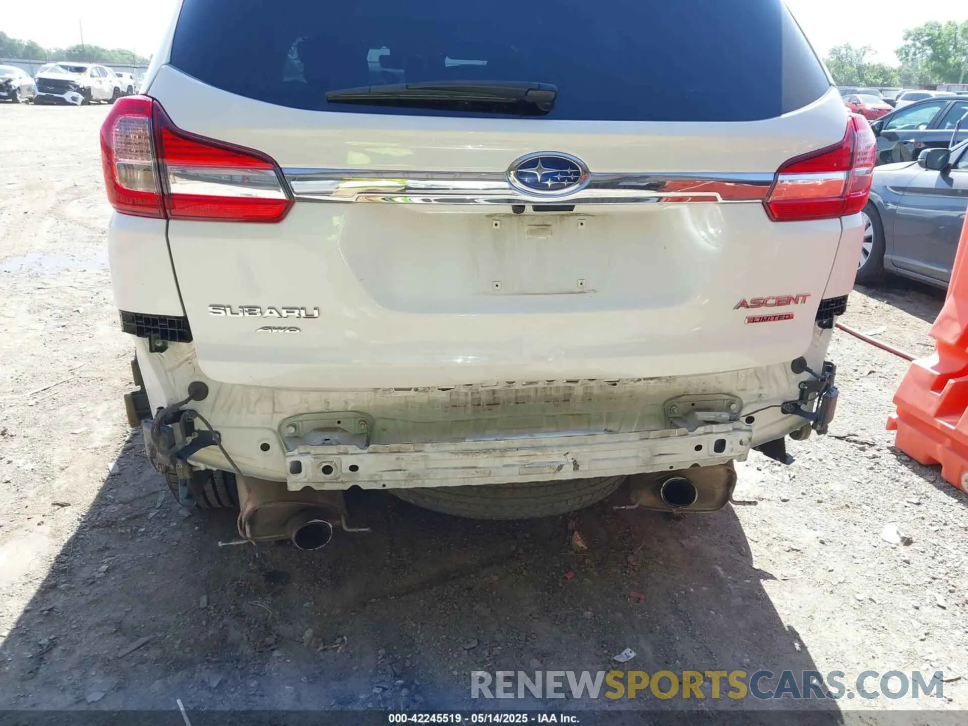 18 fotografías del automóvil dañado 4S4WMAPDXL3421851 SUBARU ASCENT 2020