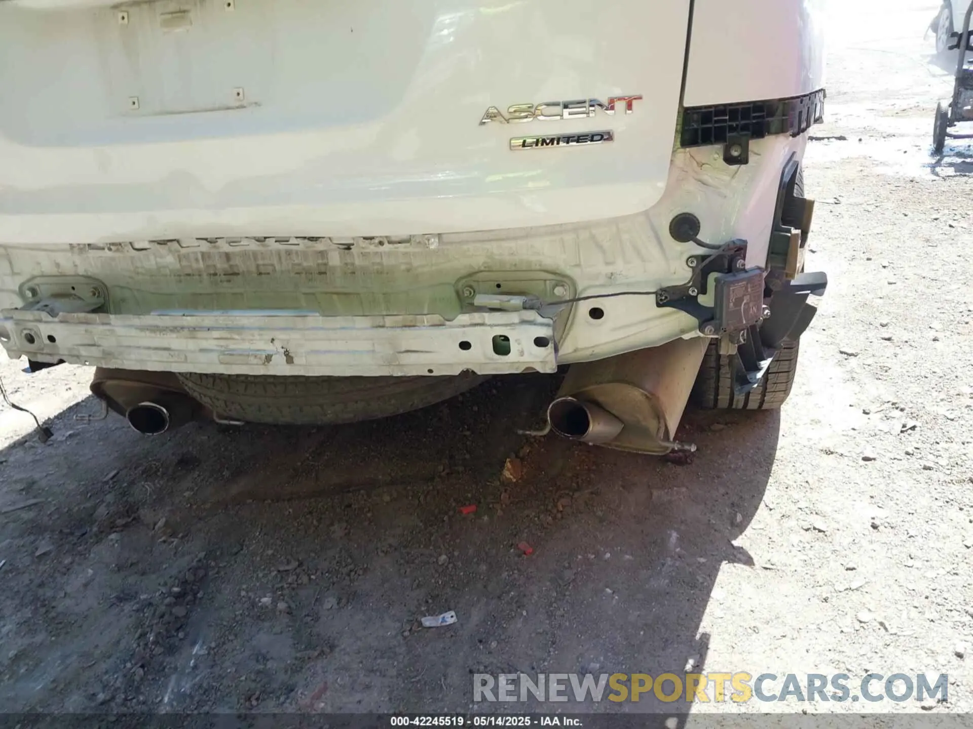 19 fotografías del automóvil dañado 4S4WMAPDXL3421851 SUBARU ASCENT 2020