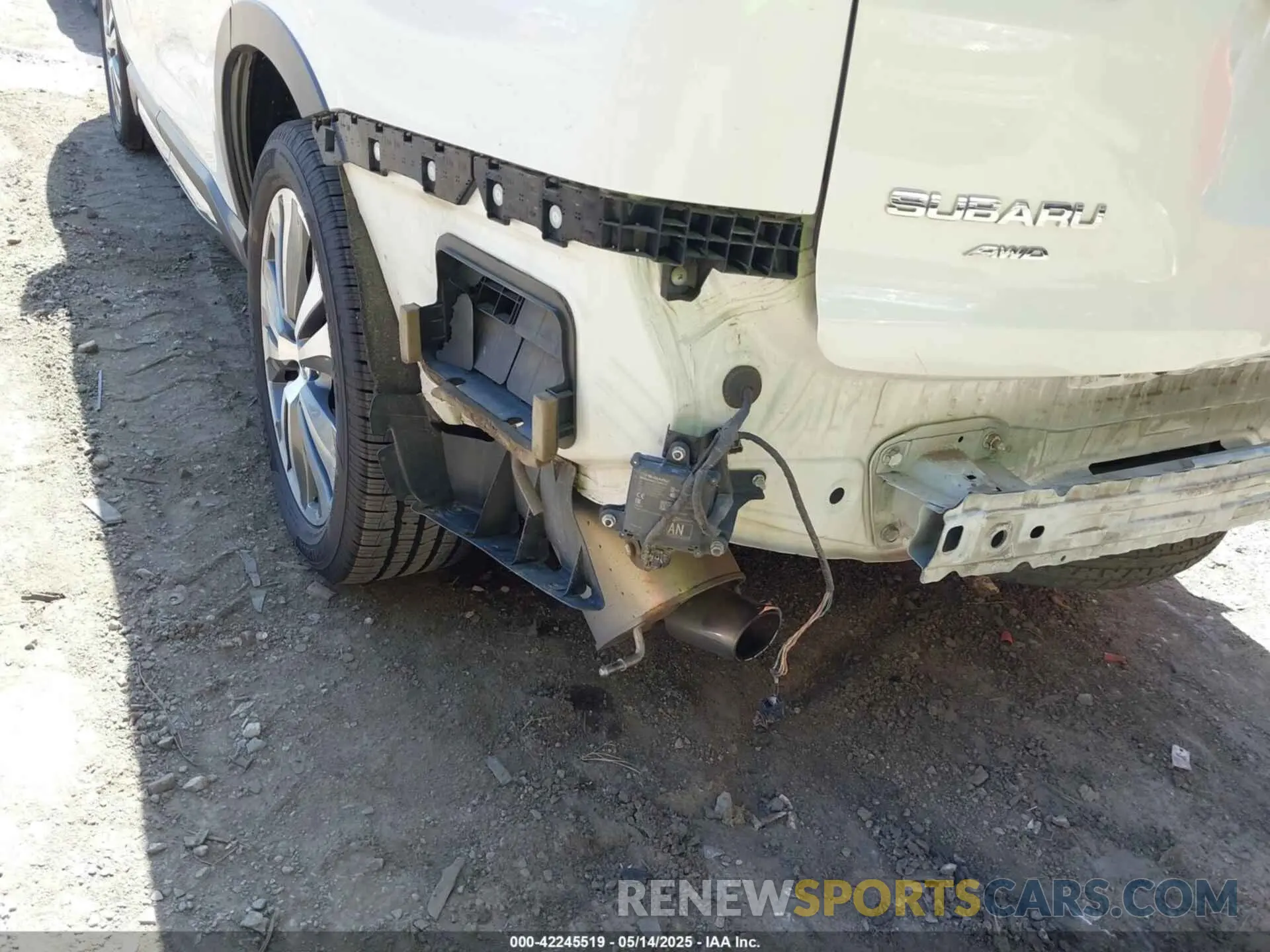 22 fotografías del automóvil dañado 4S4WMAPDXL3421851 SUBARU ASCENT 2020