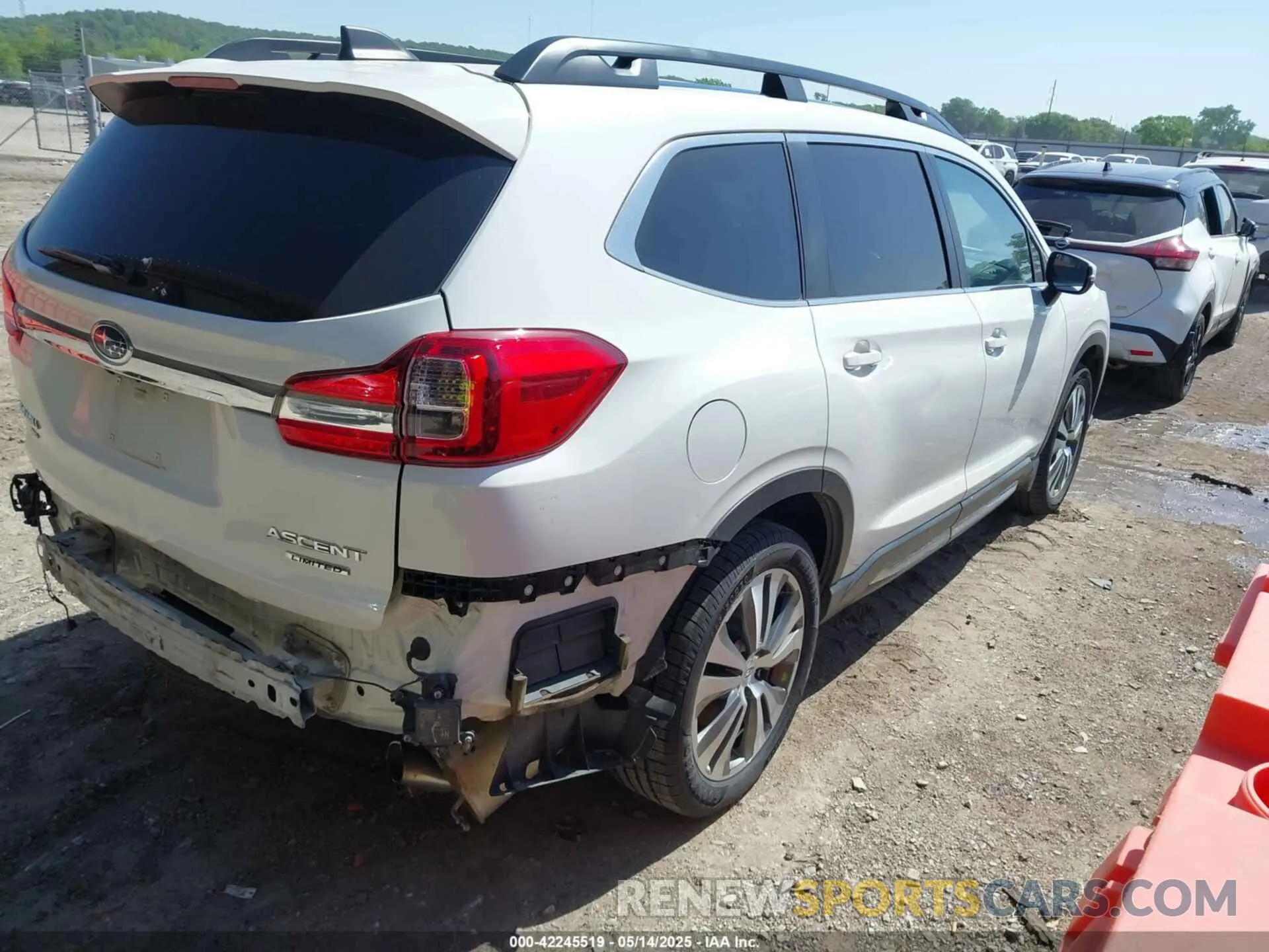 4 fotografías del automóvil dañado 4S4WMAPDXL3421851 SUBARU ASCENT 2020