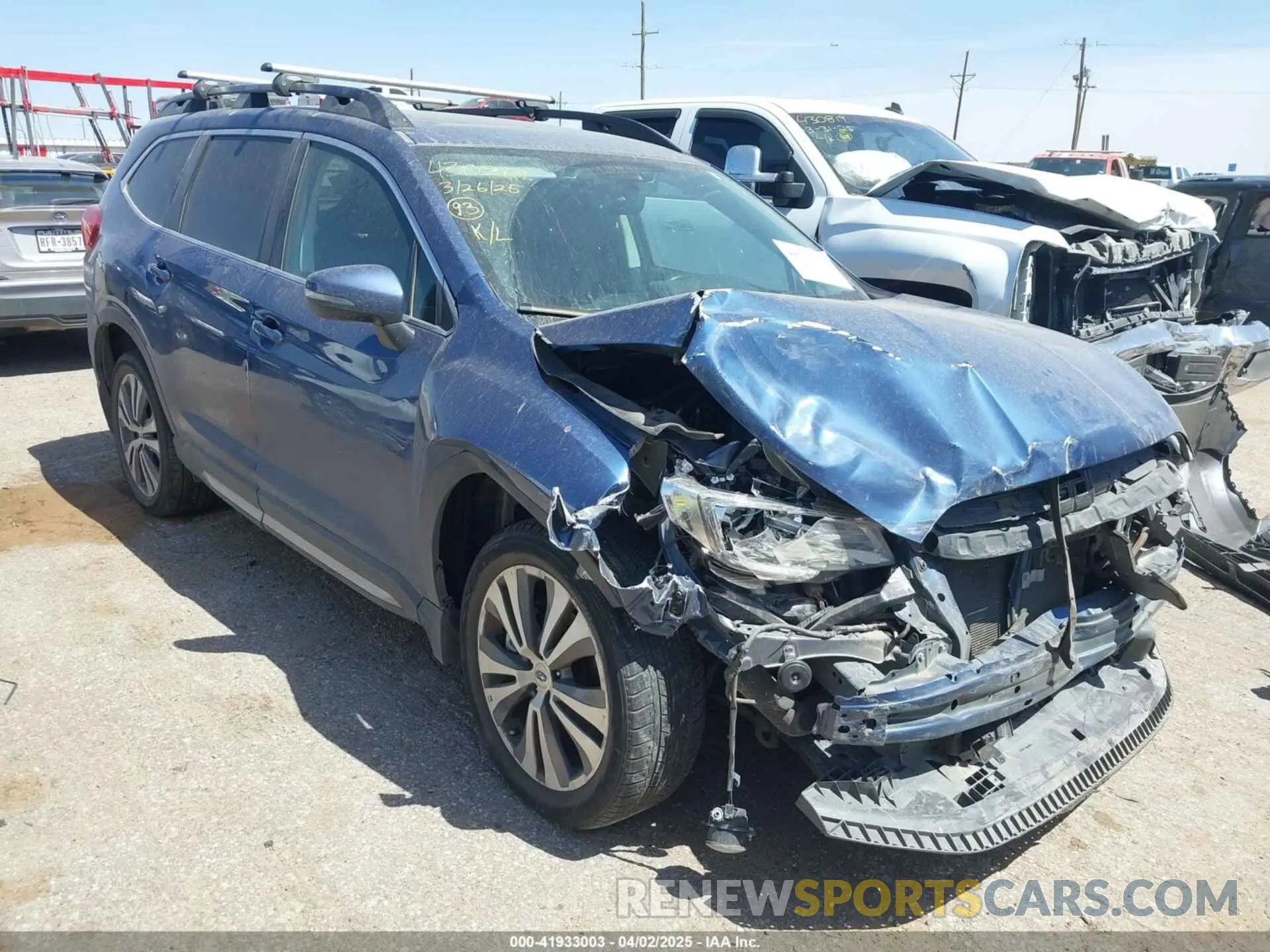 1 fotografías del automóvil dañado 4S4WMAPDXL3431165 SUBARU ASCENT 2020