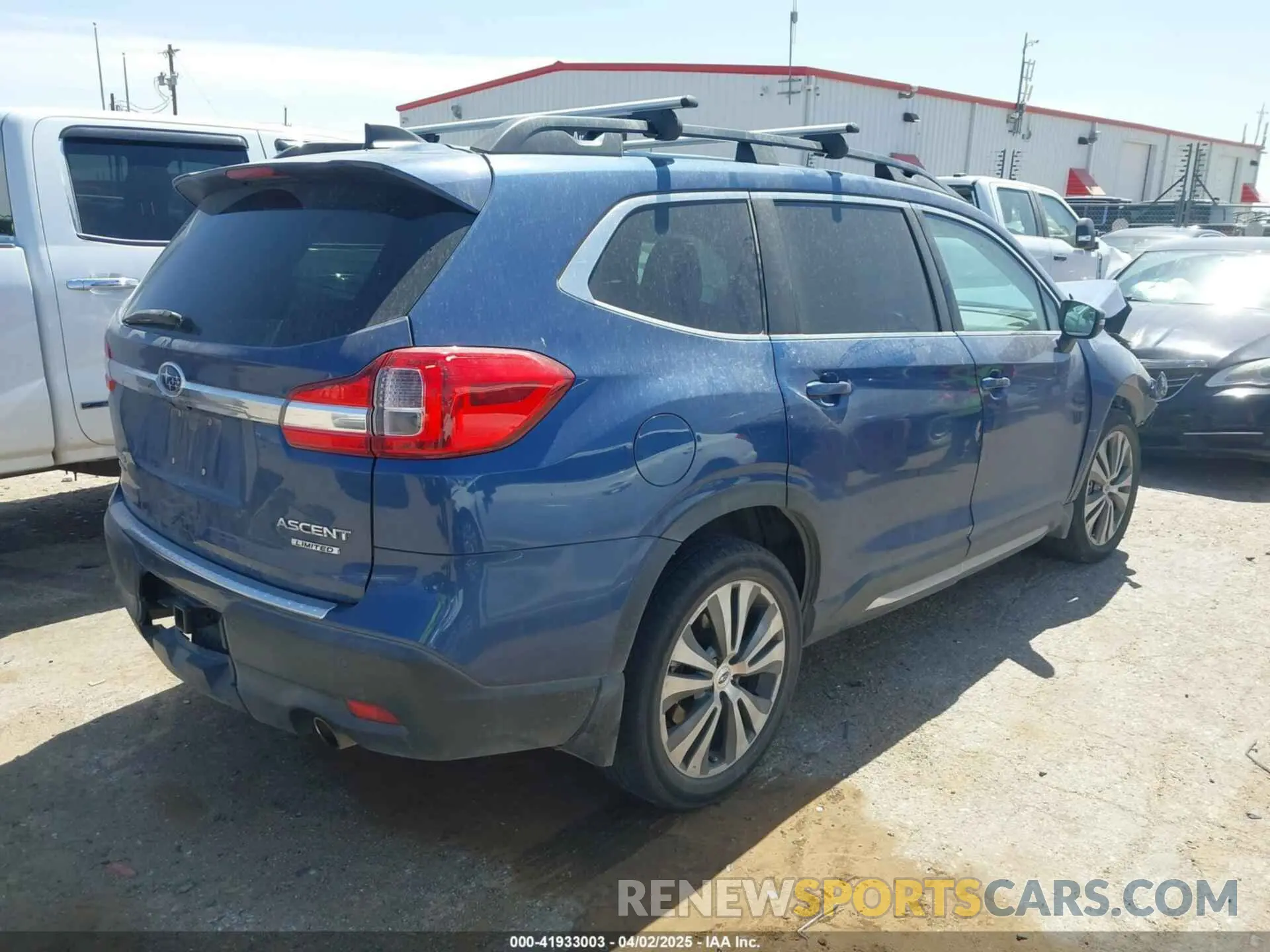 4 fotografías del automóvil dañado 4S4WMAPDXL3431165 SUBARU ASCENT 2020