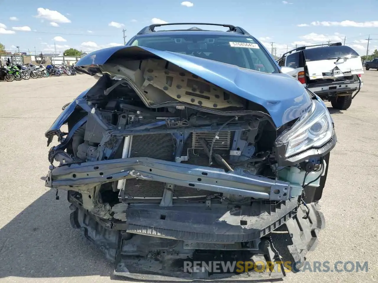 5 fotografías del automóvil dañado 4S4WMARD2L3435014 SUBARU ASCENT 2020