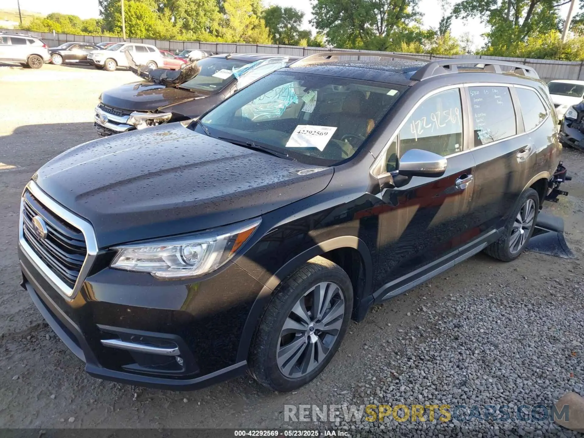 2 fotografías del automóvil dañado 4S4WMARD2L3450080 SUBARU ASCENT 2020