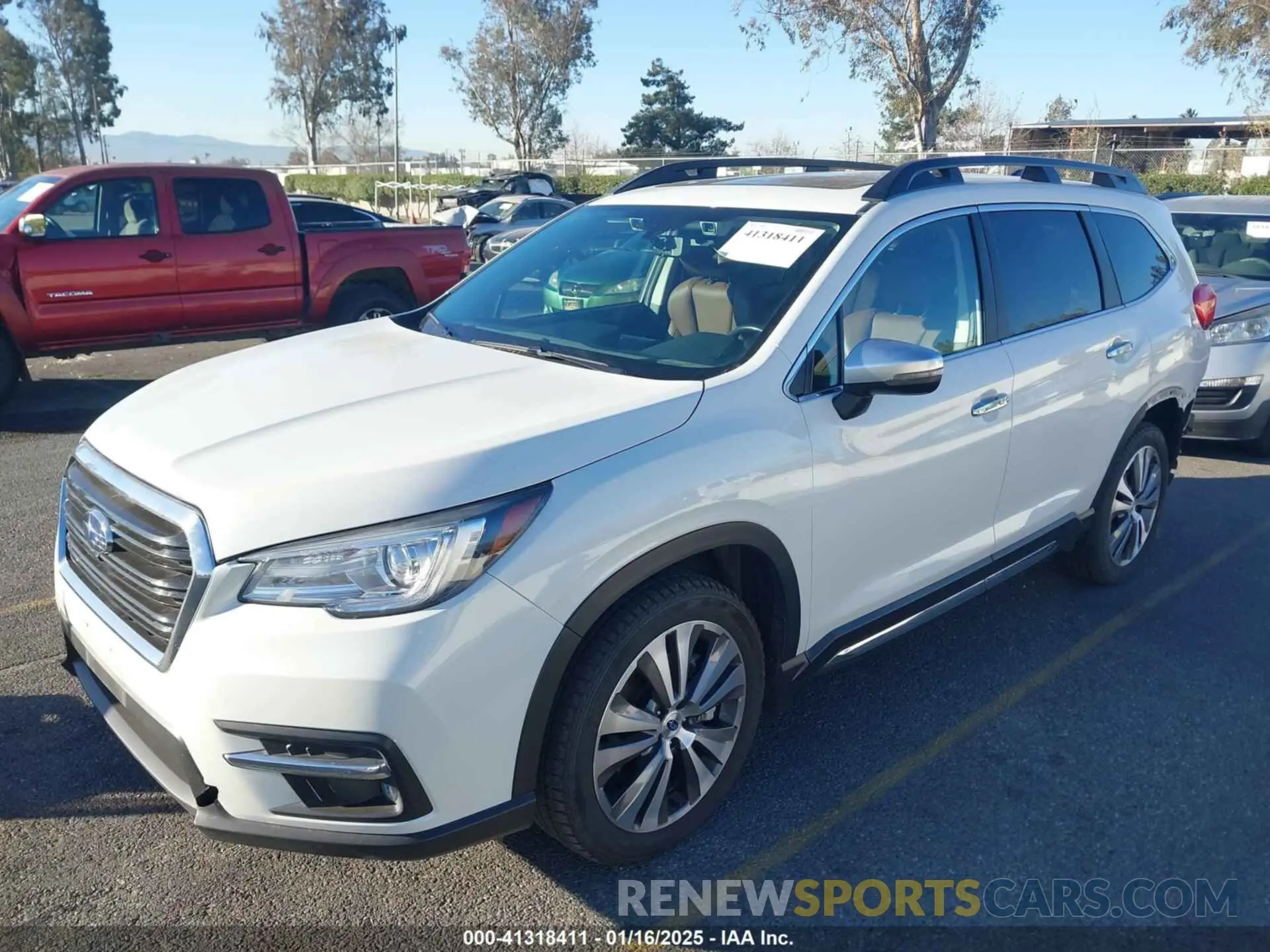 2 fotografías del automóvil dañado 4S4WMARD3L3465347 SUBARU ASCENT 2020