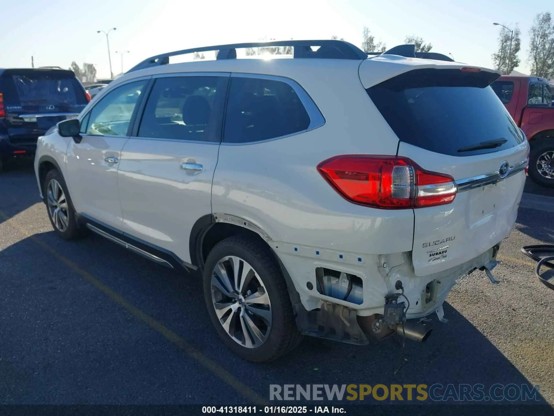 3 fotografías del automóvil dañado 4S4WMARD3L3465347 SUBARU ASCENT 2020