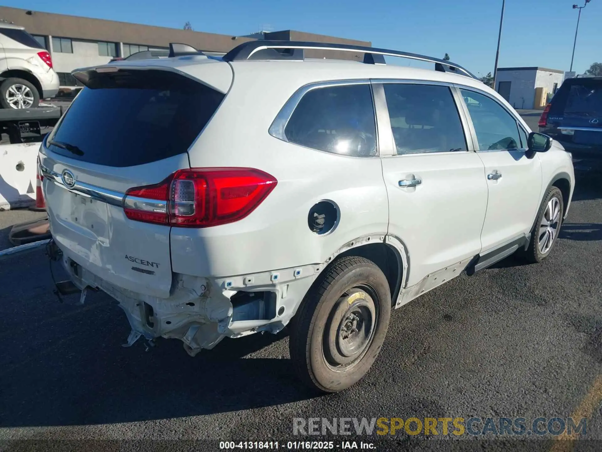 4 fotografías del automóvil dañado 4S4WMARD3L3465347 SUBARU ASCENT 2020