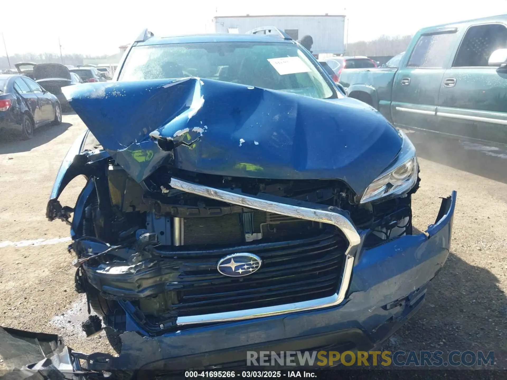 13 fotografías del automóvil dañado 4S4WMARD4L3458794 SUBARU ASCENT 2020