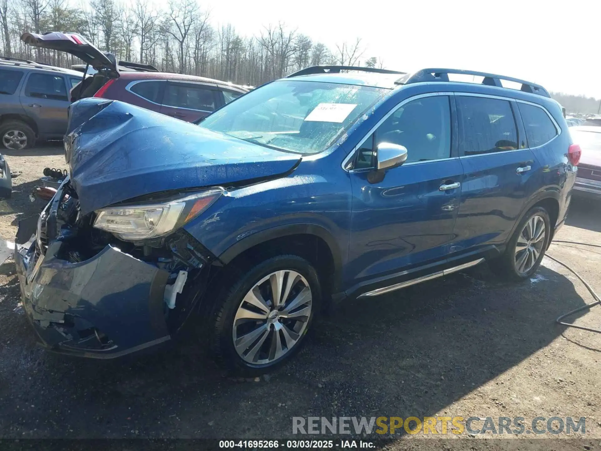 2 fotografías del automóvil dañado 4S4WMARD4L3458794 SUBARU ASCENT 2020