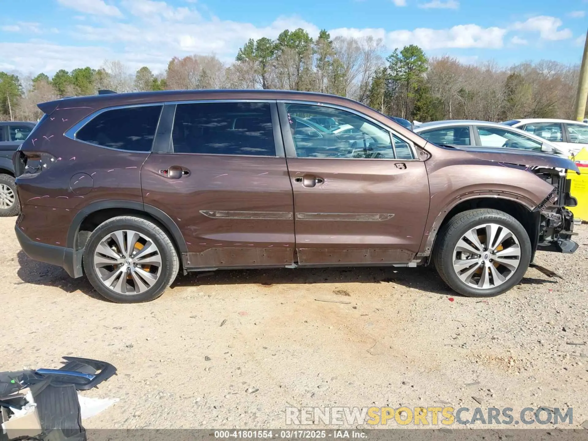 13 fotografías del automóvil dañado 4S4WMARD4L3475269 SUBARU ASCENT 2020