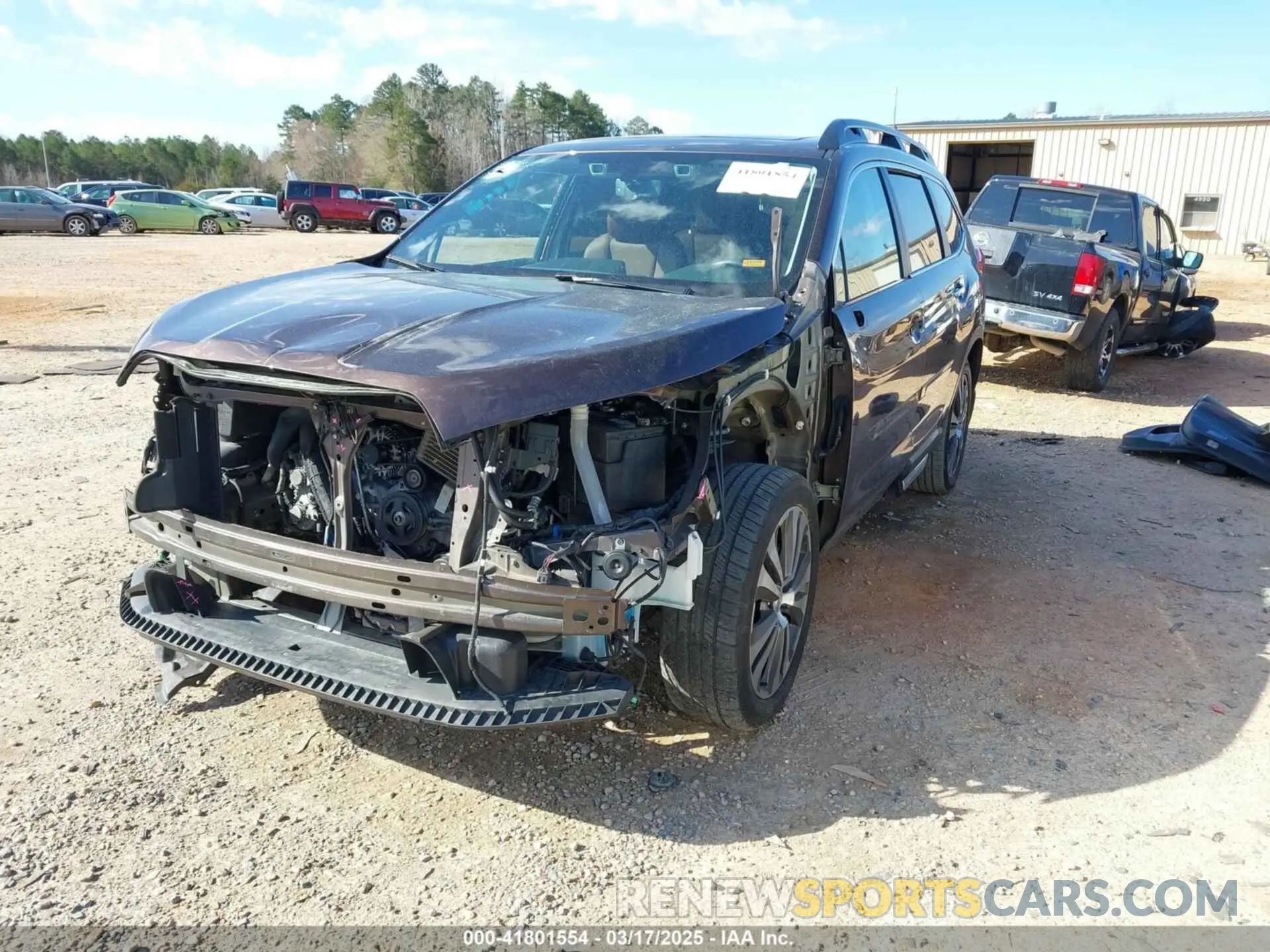 2 fotografías del automóvil dañado 4S4WMARD4L3475269 SUBARU ASCENT 2020
