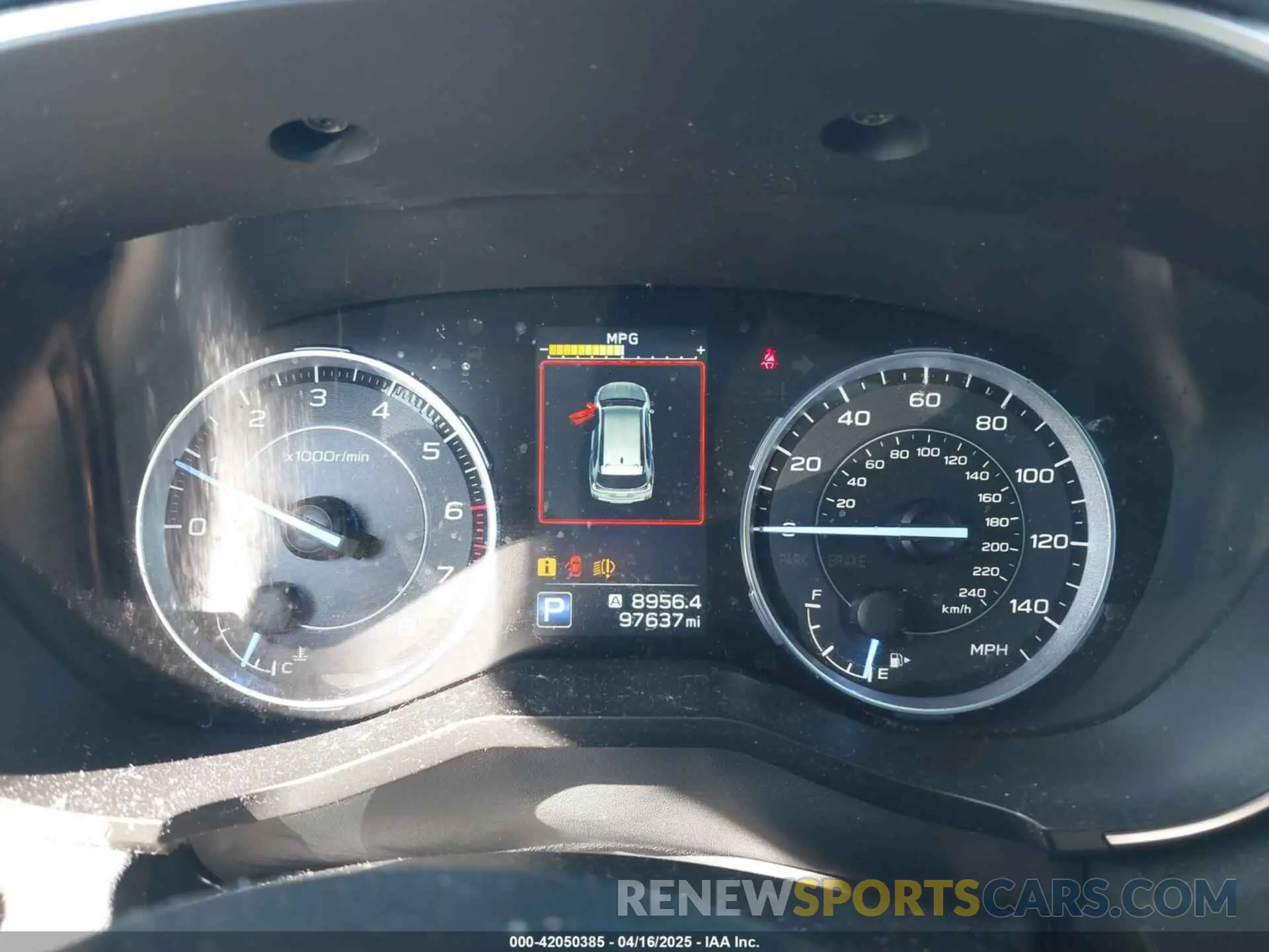 7 fotografías del automóvil dañado 4S4WMARD5L3404713 SUBARU ASCENT 2020