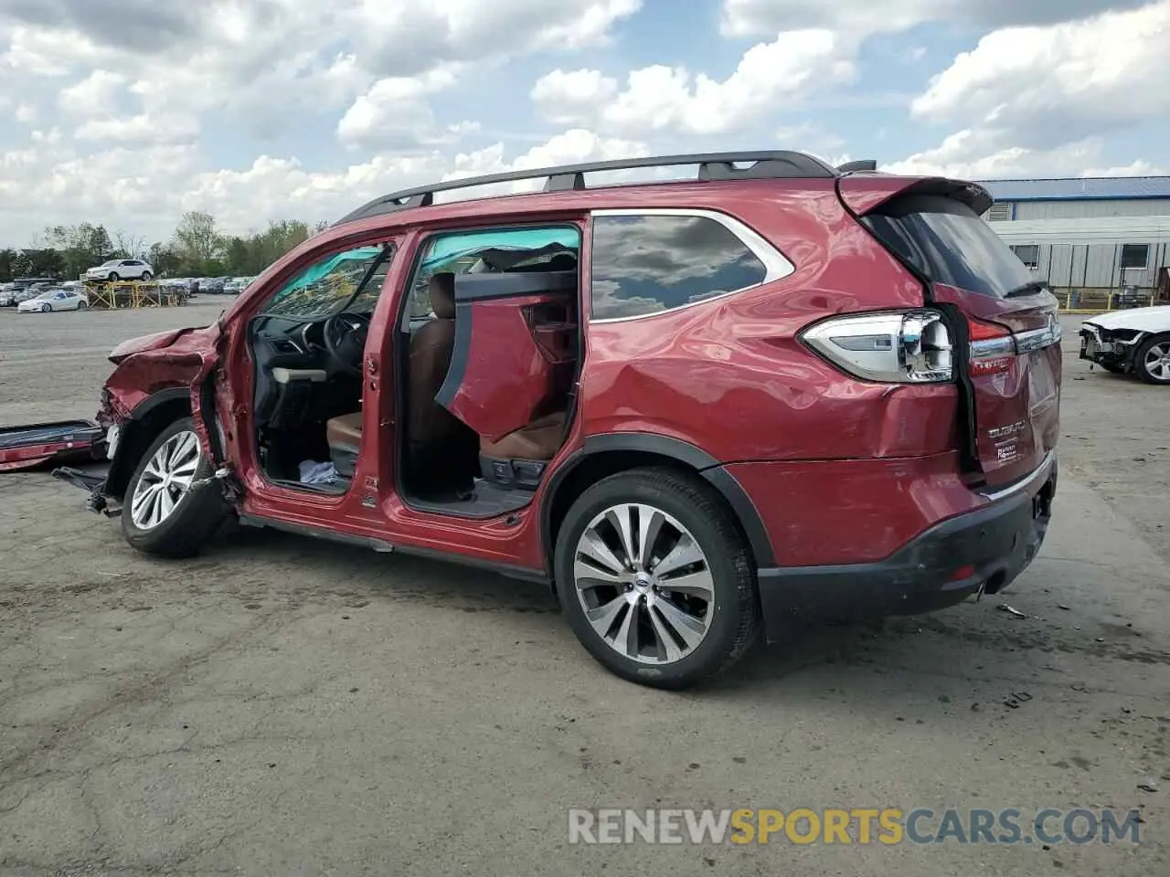 2 fotografías del automóvil dañado 4S4WMARD6L3448638 SUBARU ASCENT 2020
