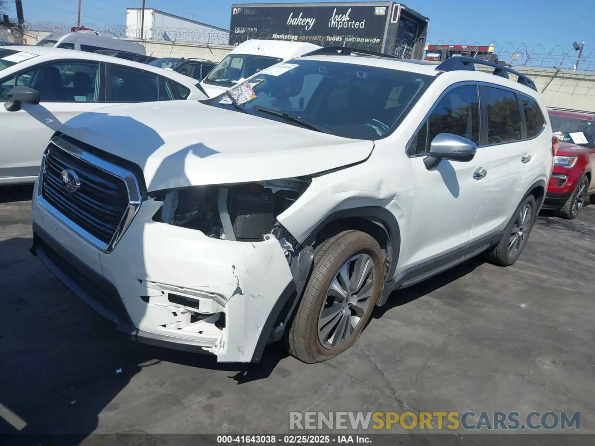 2 fotografías del automóvil dañado 4S4WMARD8L3439259 SUBARU ASCENT 2020