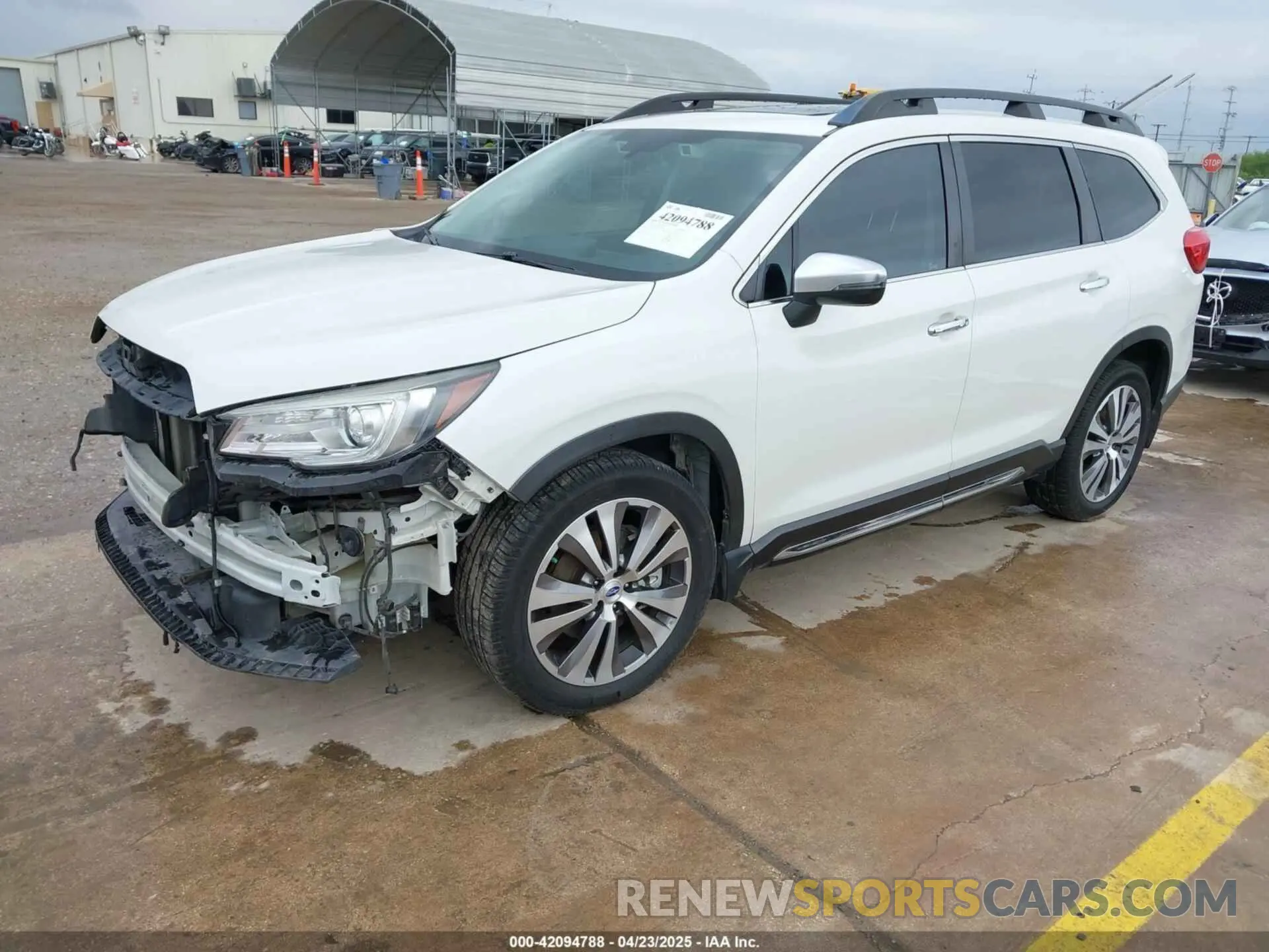 2 fotografías del automóvil dañado 4S4WMARD9L3423250 SUBARU ASCENT 2020