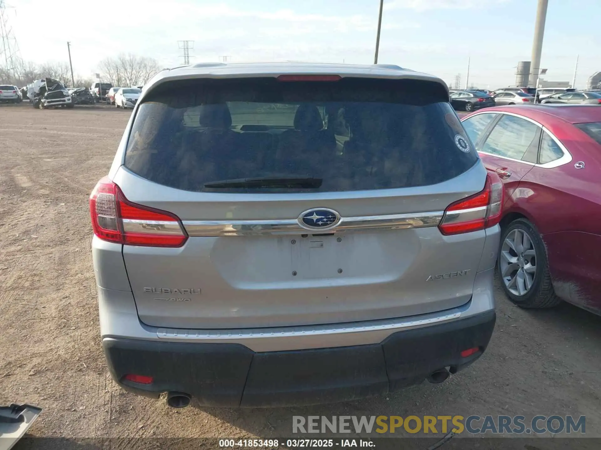 16 fotografías del automóvil dañado 4S4WMABD8M3448412 SUBARU ASCENT 2021