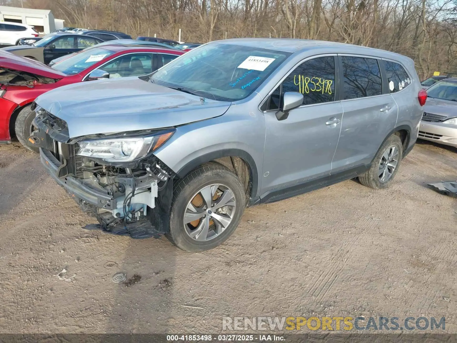 2 fotografías del automóvil dañado 4S4WMABD8M3448412 SUBARU ASCENT 2021