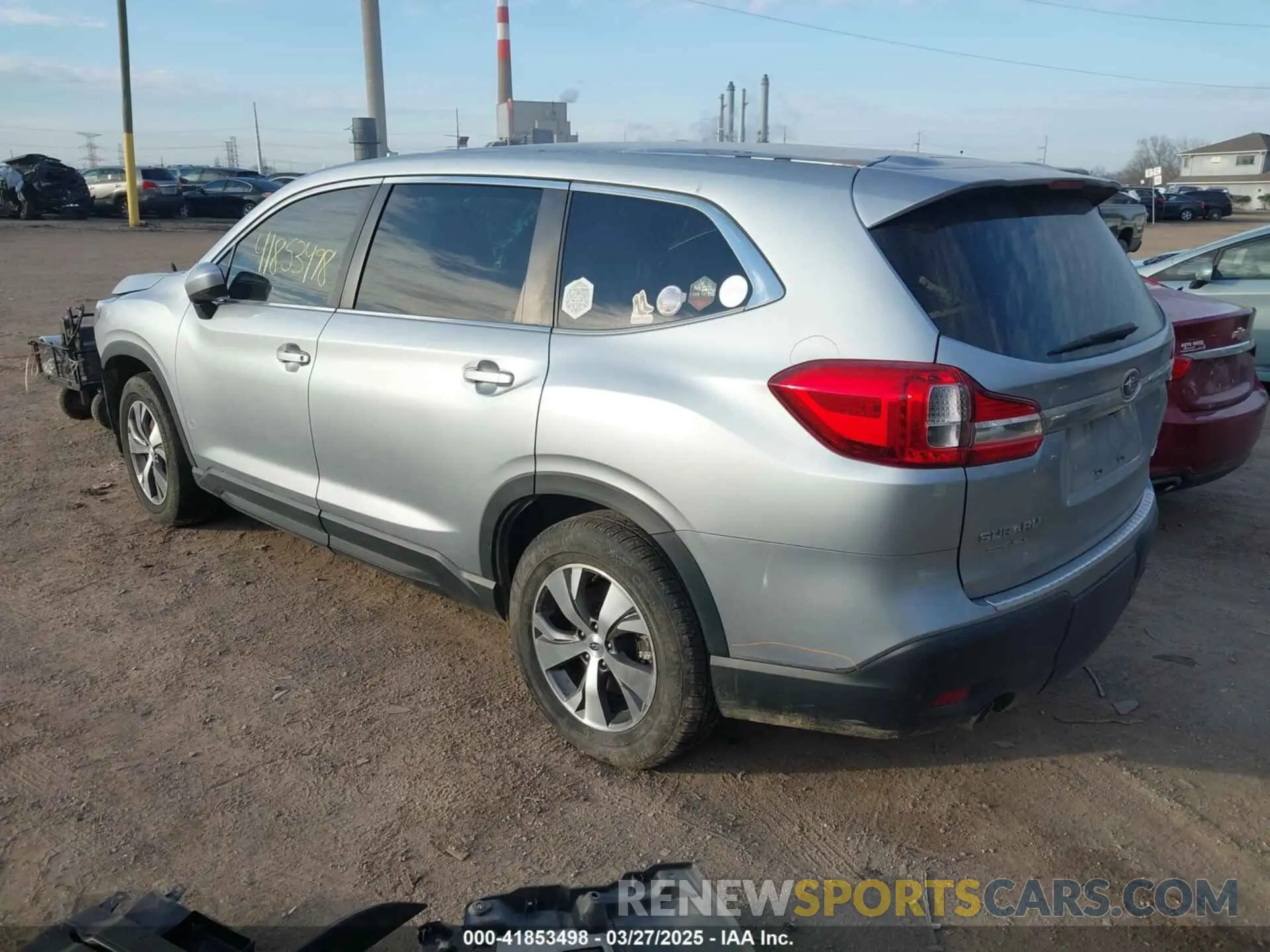 3 fotografías del automóvil dañado 4S4WMABD8M3448412 SUBARU ASCENT 2021