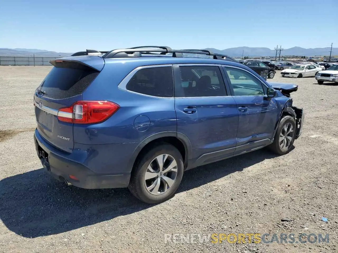 3 fotografías del automóvil dañado 4S4WMACD6M3458774 SUBARU ASCENT 2021