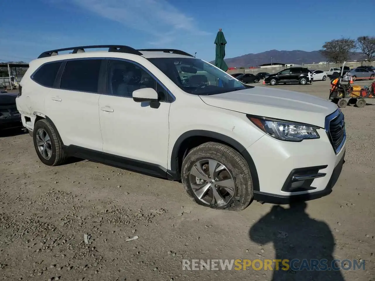 4 fotografías del automóvil dañado 4S4WMACDXM3437944 SUBARU ASCENT 2021