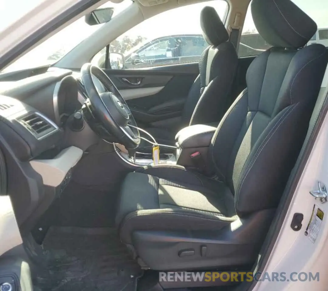 7 fotografías del automóvil dañado 4S4WMACDXM3437944 SUBARU ASCENT 2021