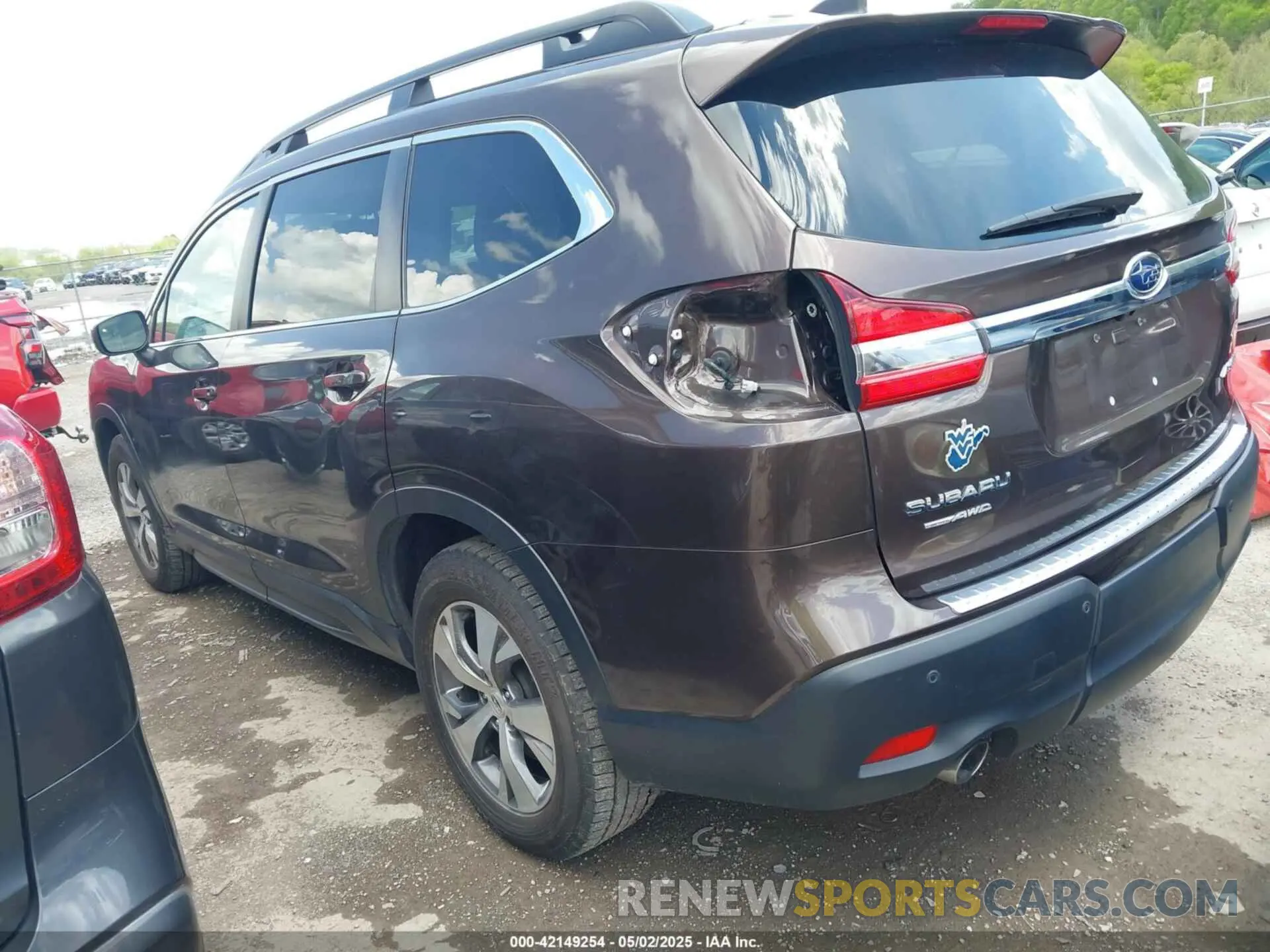 3 fotografías del automóvil dañado 4S4WMACDXM3467526 SUBARU ASCENT 2021