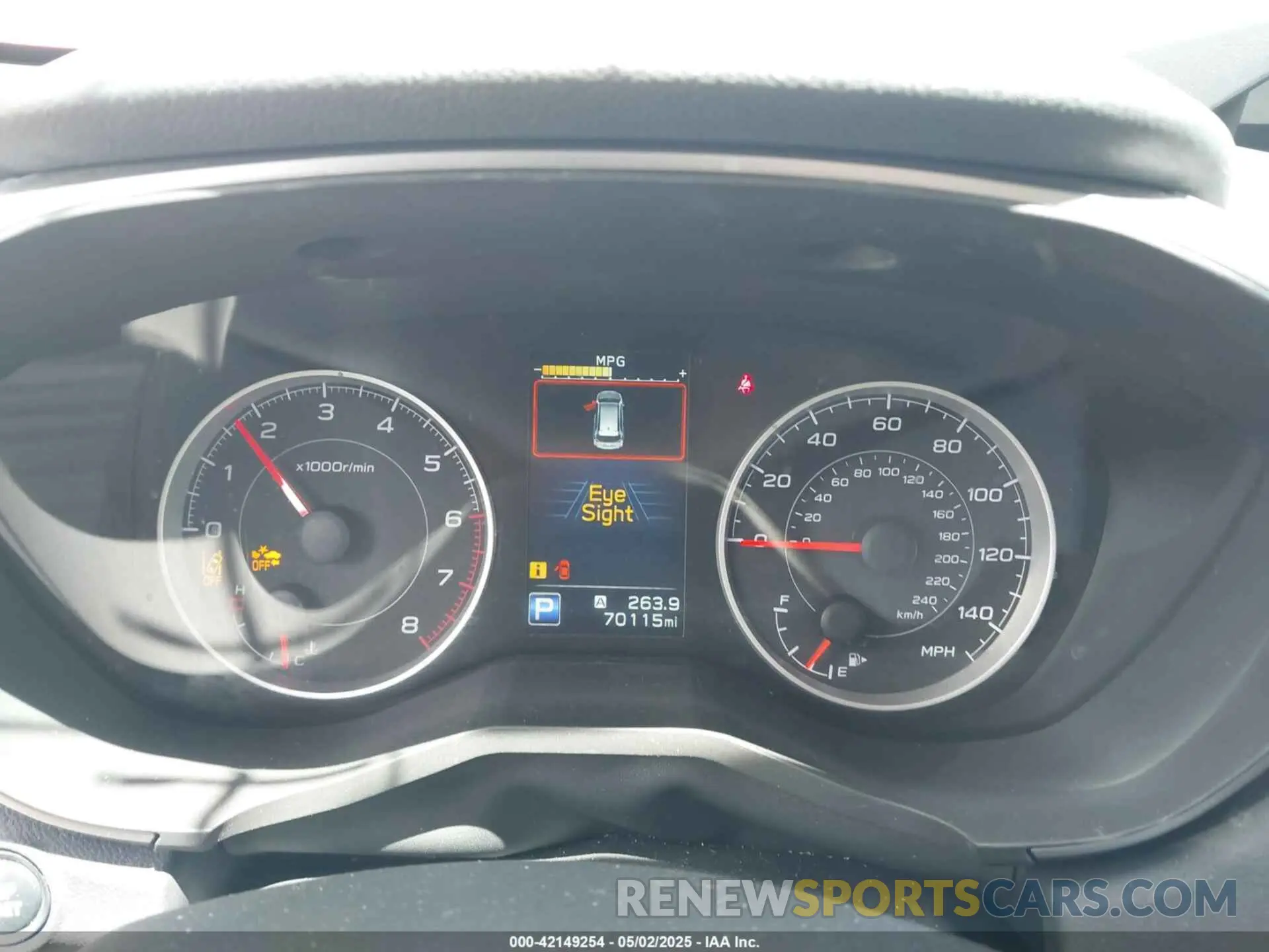 7 fotografías del automóvil dañado 4S4WMACDXM3467526 SUBARU ASCENT 2021