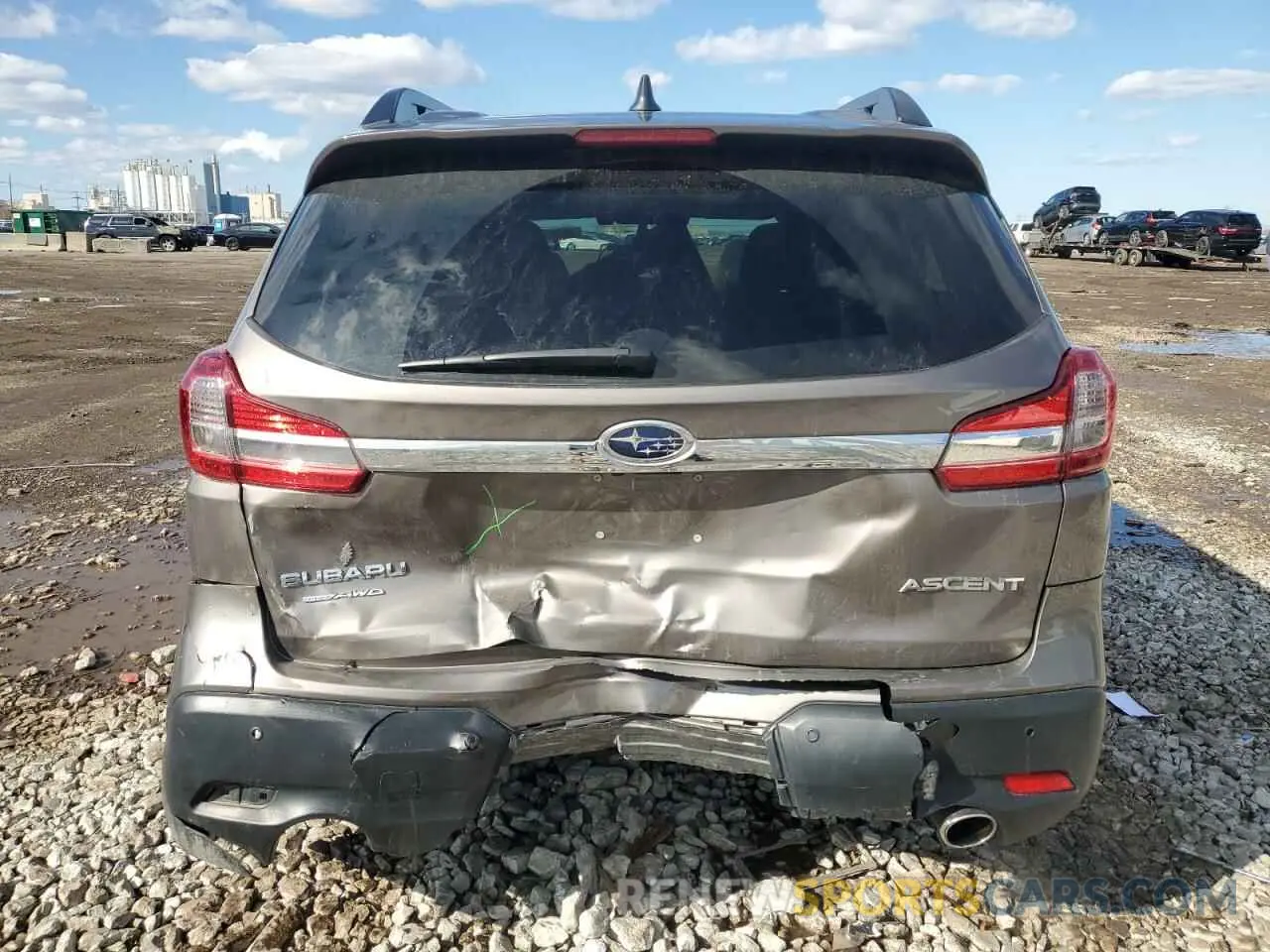 6 fotografías del automóvil dañado 4S4WMAED2M3456517 SUBARU ASCENT 2021