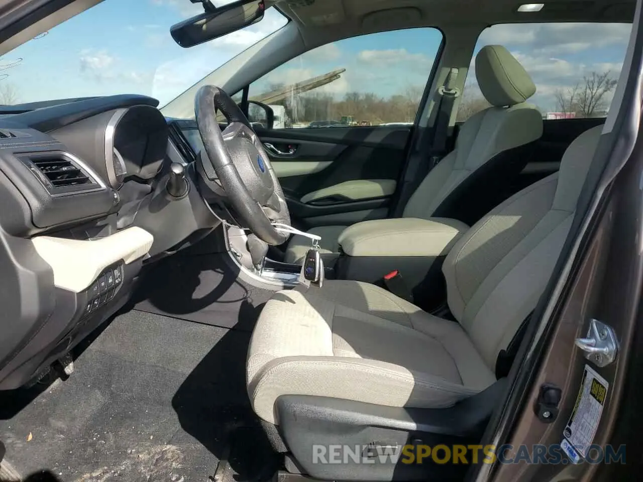 7 fotografías del automóvil dañado 4S4WMAED2M3456517 SUBARU ASCENT 2021