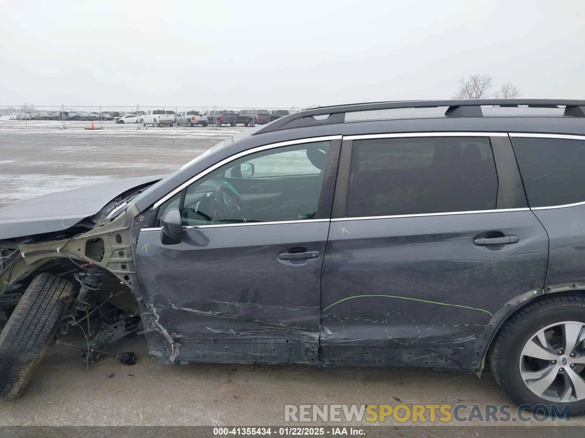 15 fotografías del automóvil dañado 4S4WMAFD3M3429714 SUBARU ASCENT 2021