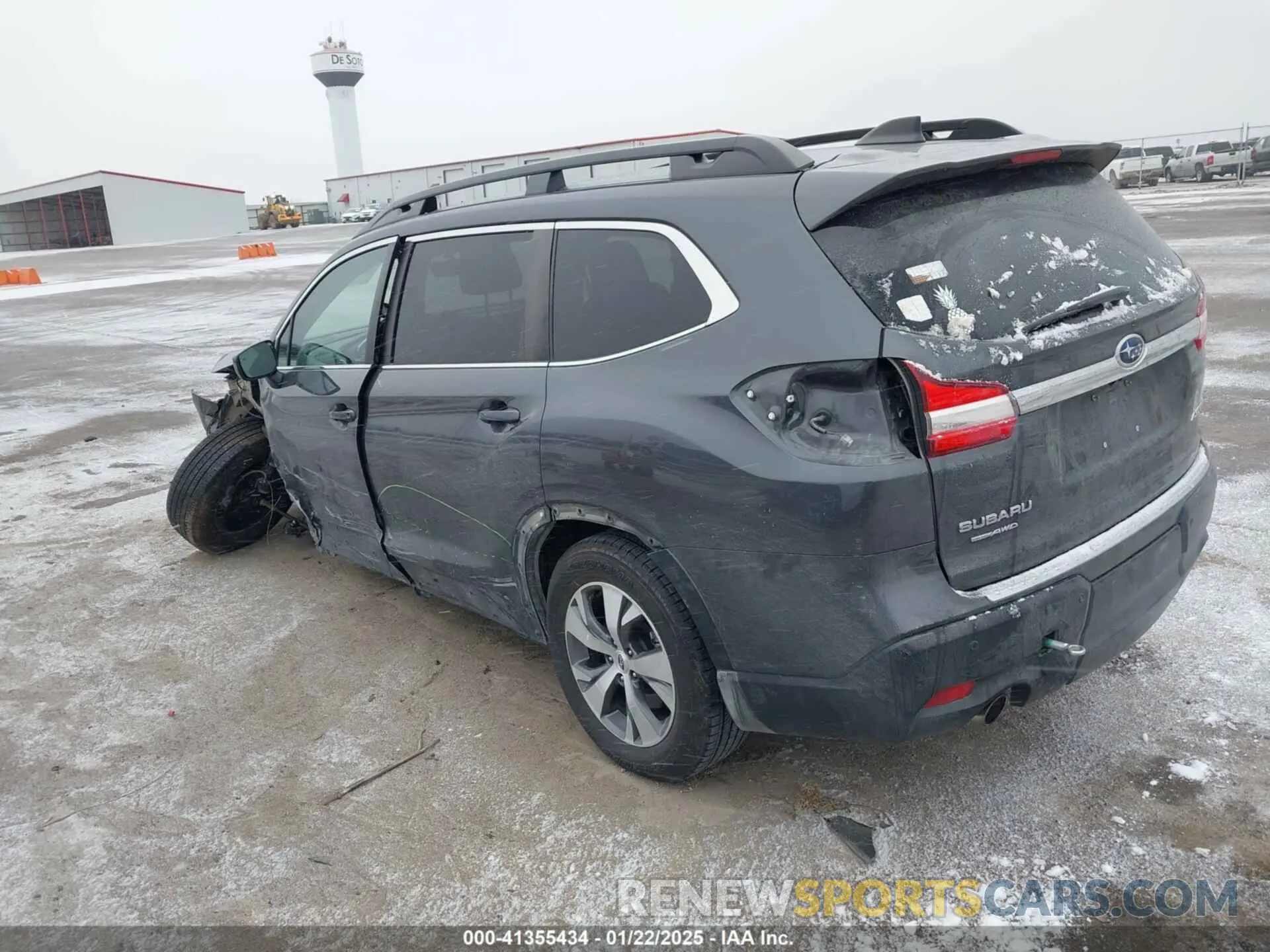 3 fotografías del automóvil dañado 4S4WMAFD3M3429714 SUBARU ASCENT 2021