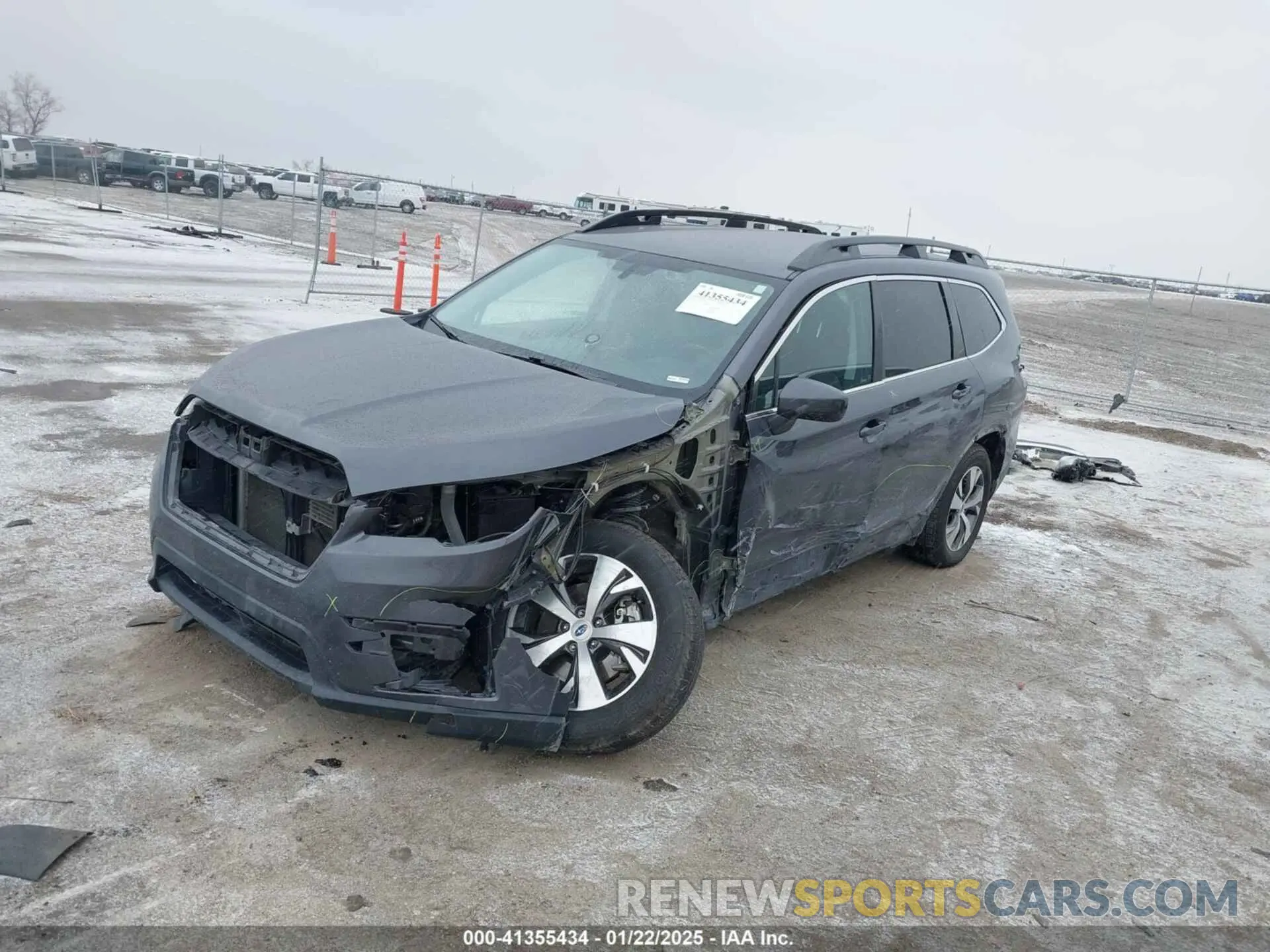 6 fotografías del automóvil dañado 4S4WMAFD3M3429714 SUBARU ASCENT 2021