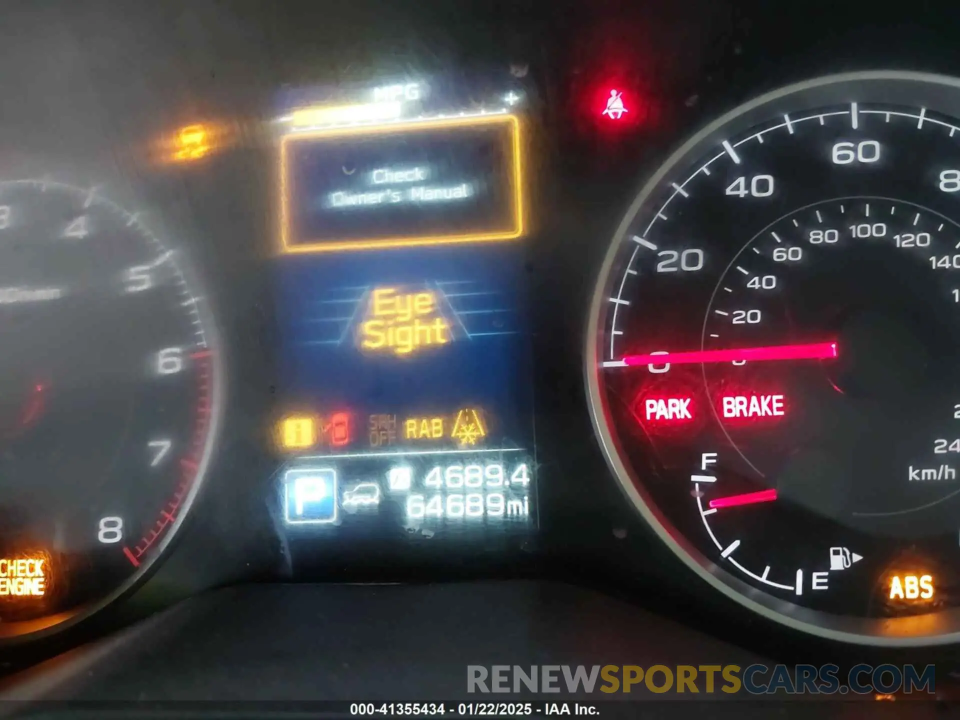 7 fotografías del automóvil dañado 4S4WMAFD3M3429714 SUBARU ASCENT 2021