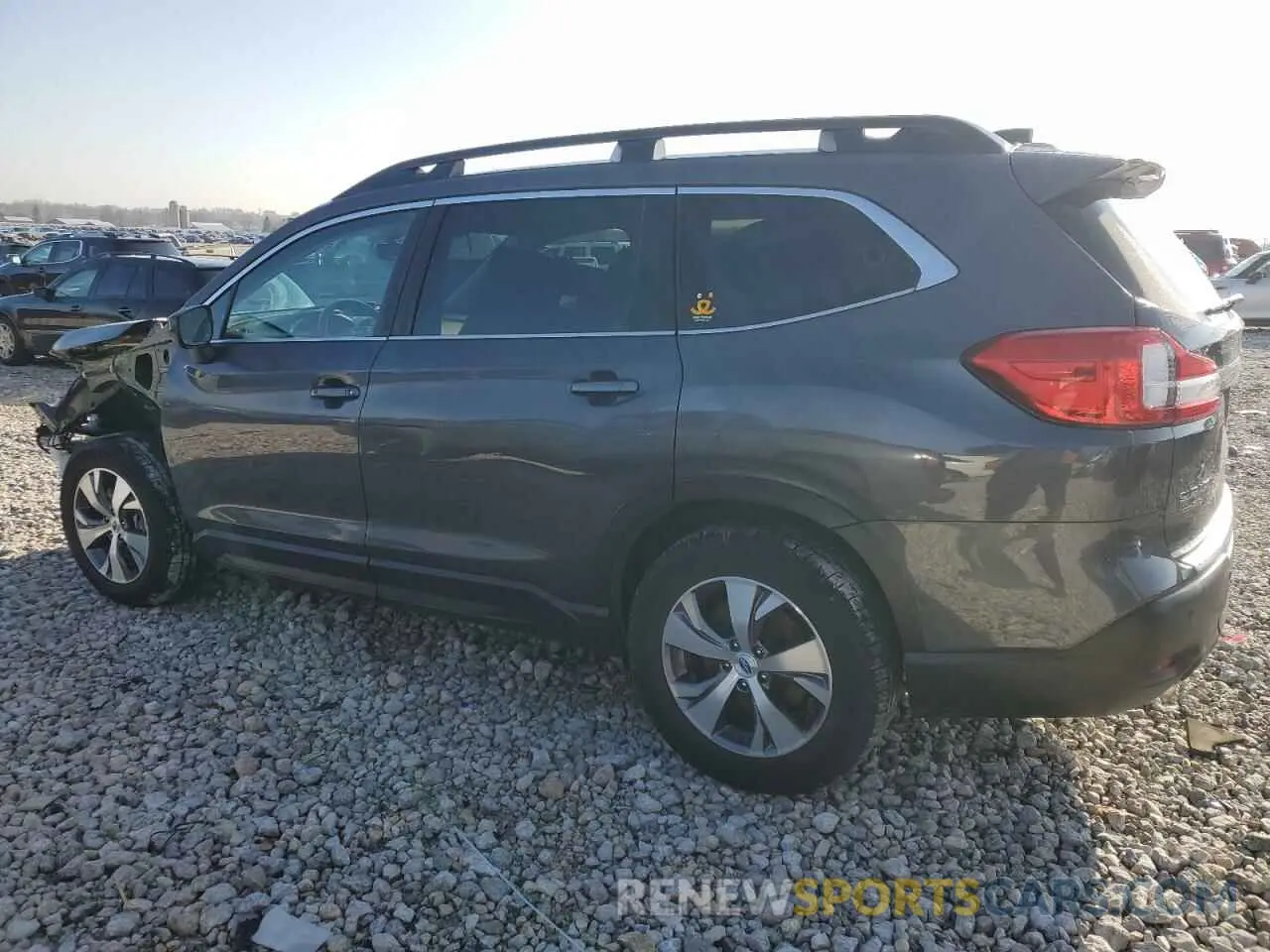 2 fotografías del automóvil dañado 4S4WMAFD3M3430507 SUBARU ASCENT 2021