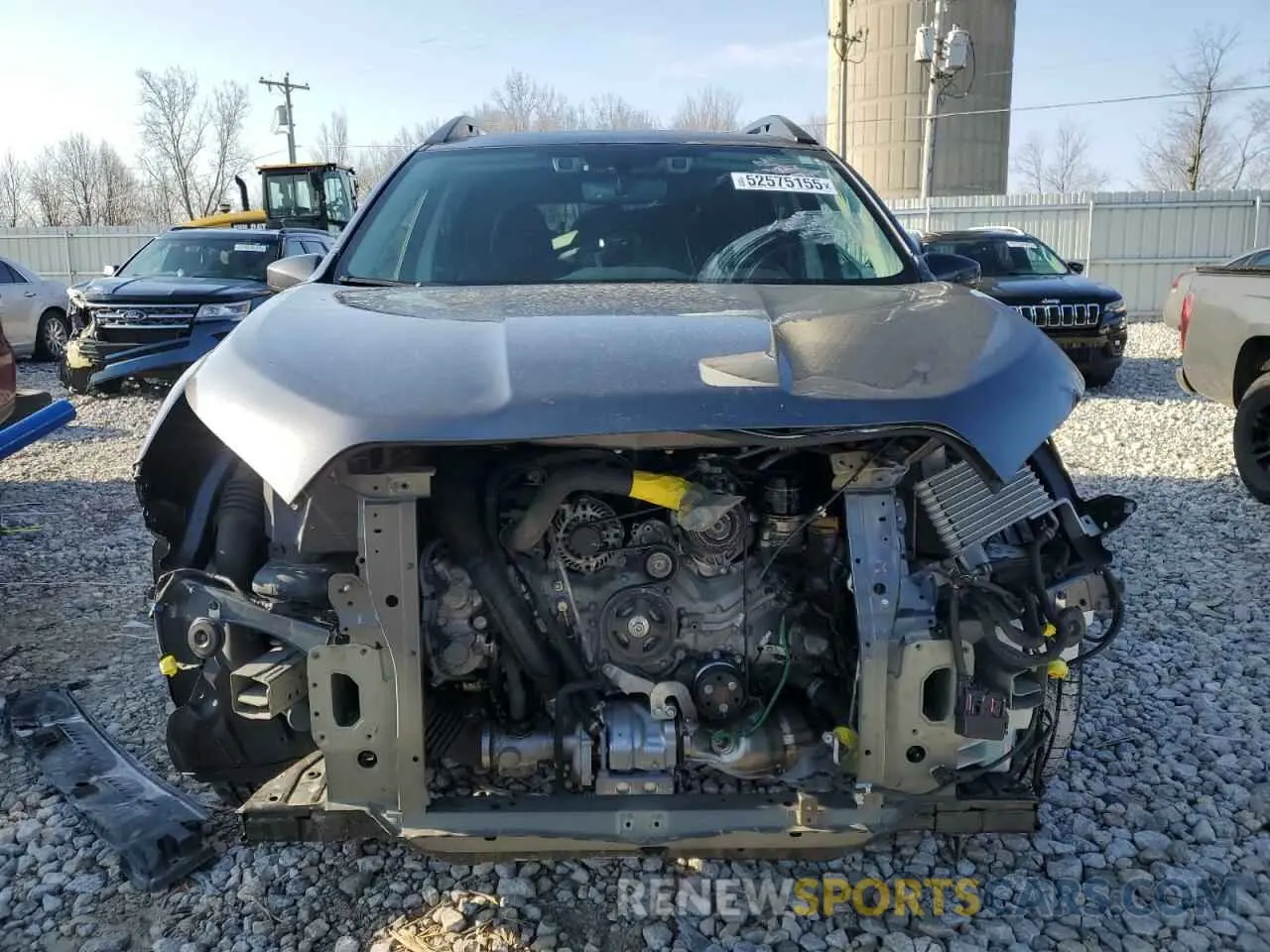 5 fotografías del automóvil dañado 4S4WMAFD3M3430507 SUBARU ASCENT 2021