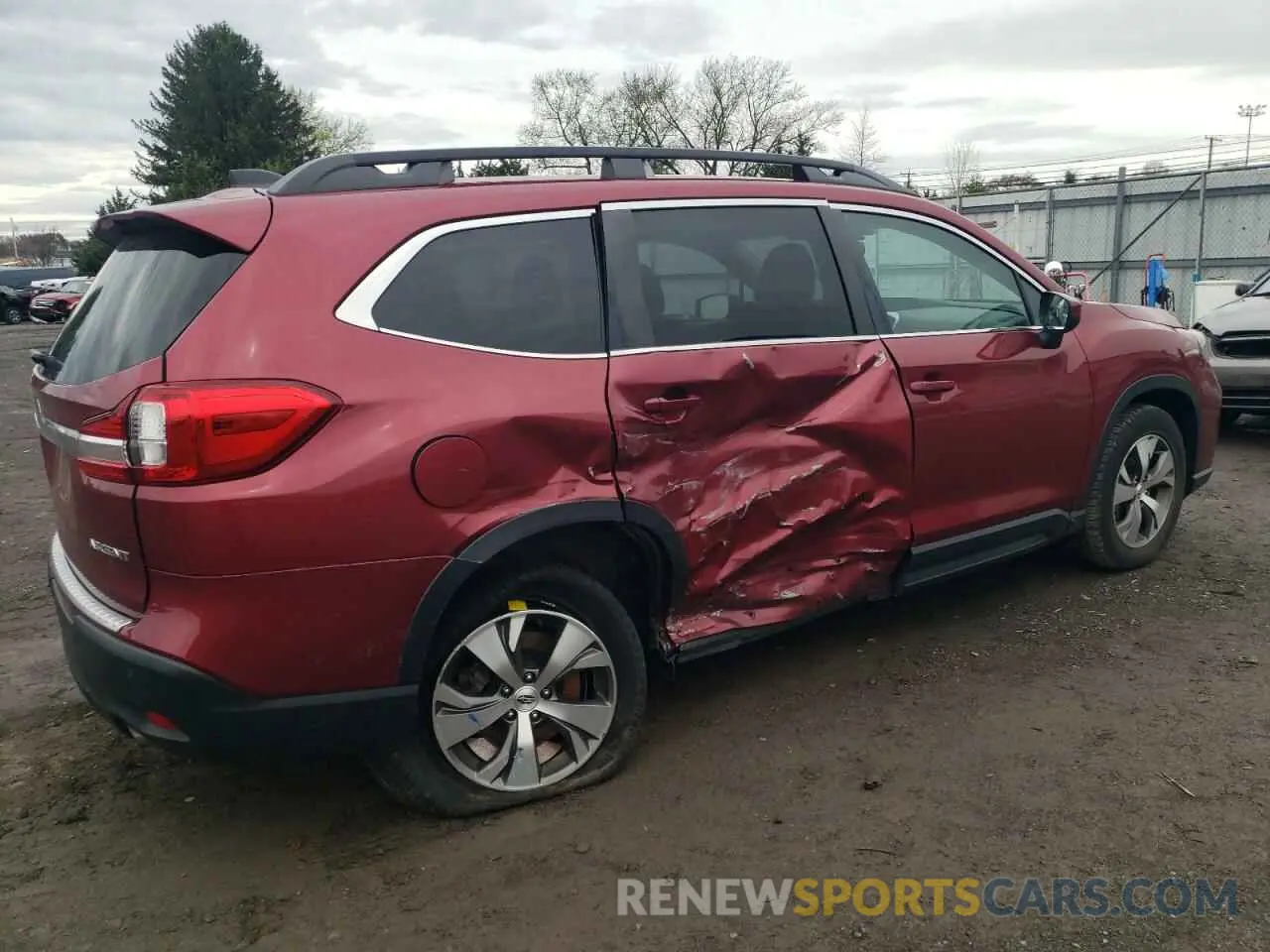 3 fotografías del automóvil dañado 4S4WMAFDXM3458000 SUBARU ASCENT 2021