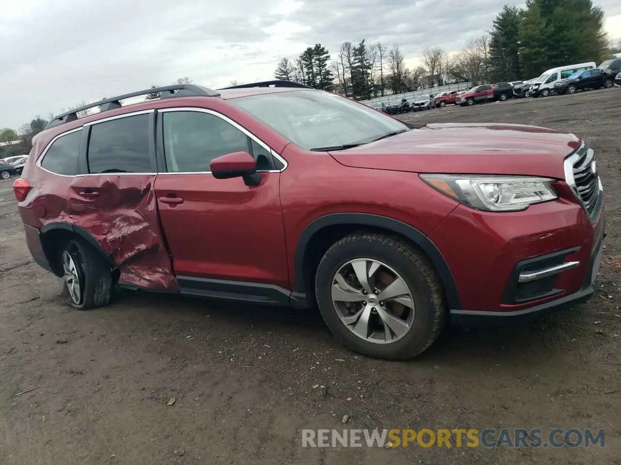 4 fotografías del automóvil dañado 4S4WMAFDXM3458000 SUBARU ASCENT 2021