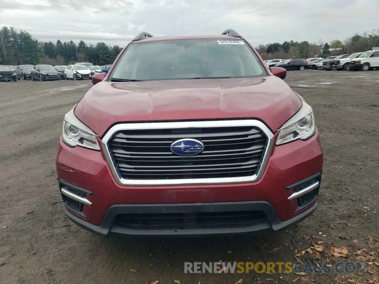 5 fotografías del automóvil dañado 4S4WMAFDXM3458000 SUBARU ASCENT 2021