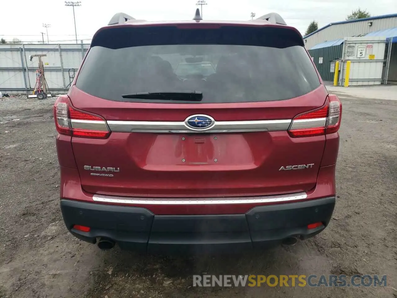 6 fotografías del automóvil dañado 4S4WMAFDXM3458000 SUBARU ASCENT 2021