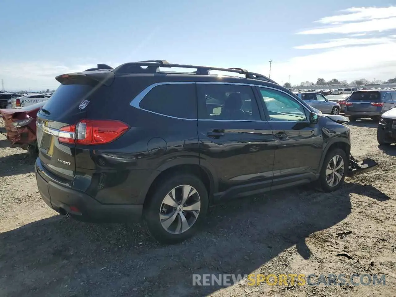 3 fotografías del automóvil dañado 4S4WMAFDXM3470857 SUBARU ASCENT 2021